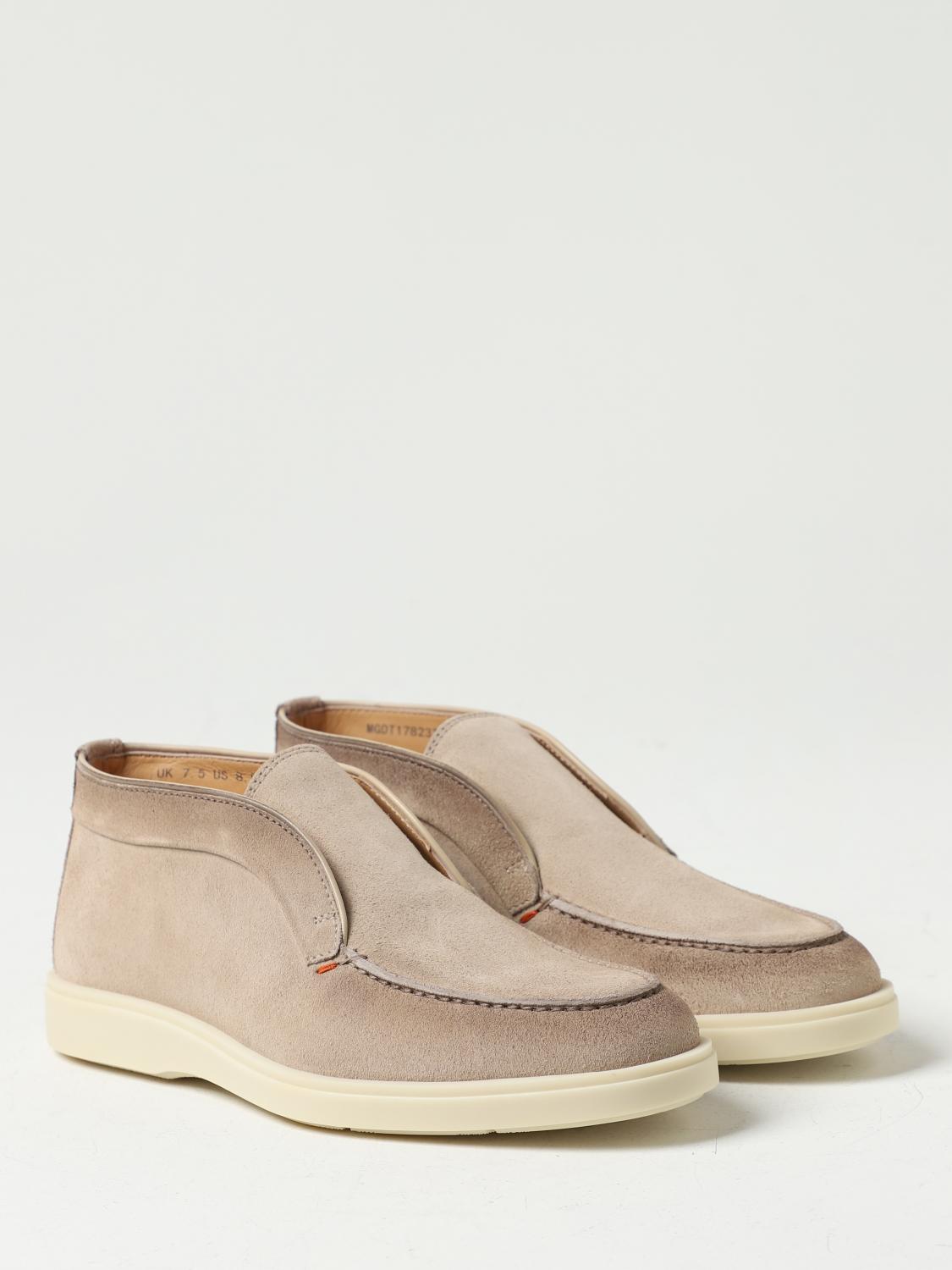 SANTONI DESERT BOOTS: Schuhe herren Santoni, Taubengrau - Img 2