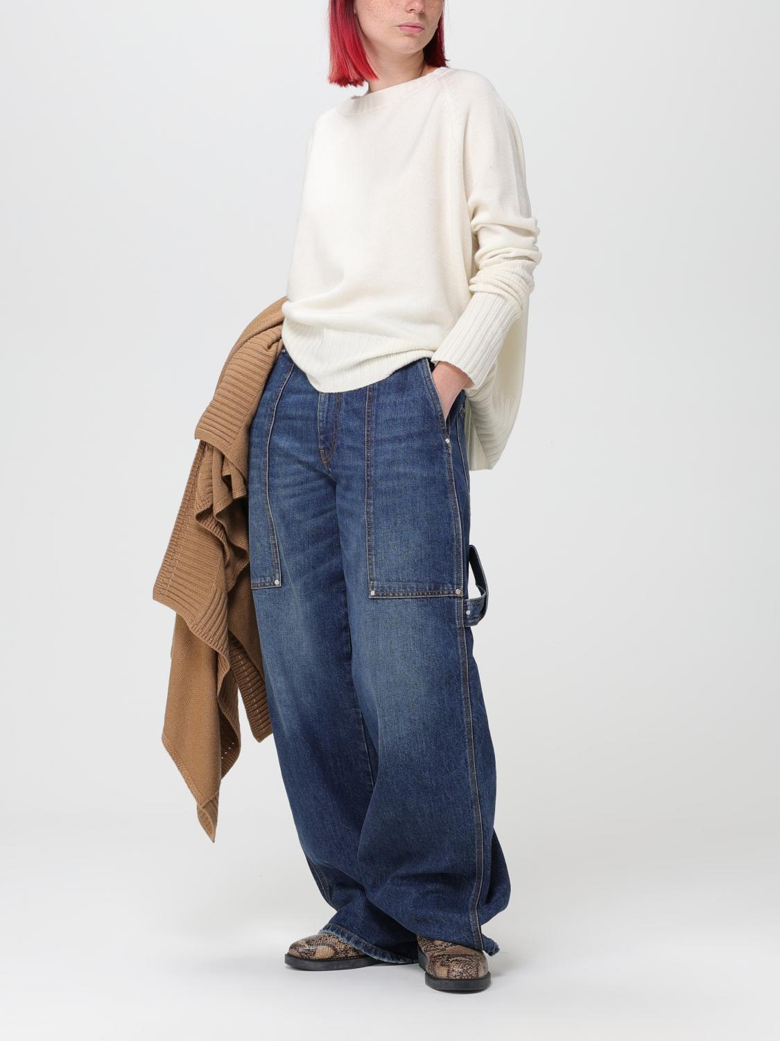 デニム・ジーパン STELLA MCCARTNEY Woman Jeans Blue 6D01503SPH33 4003 Stella McCartney Outlet: denim jeans - Blue | Stella