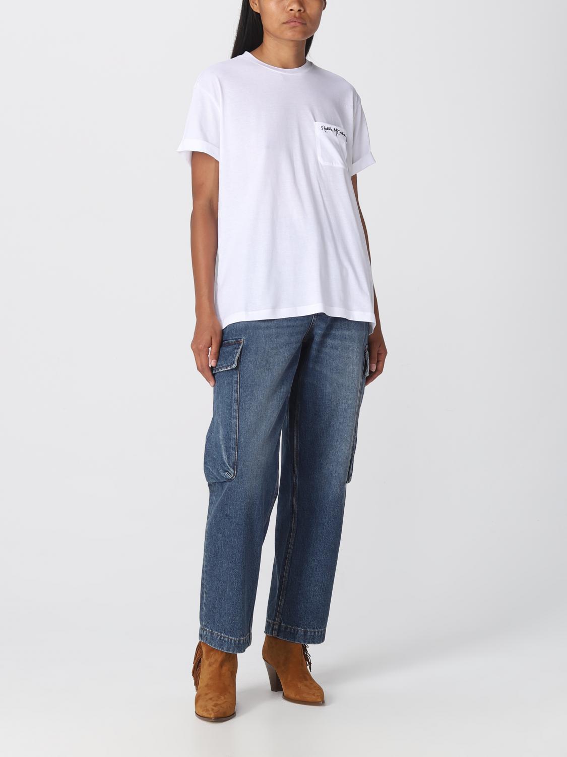 STELLA MCCARTNEY Woman Jeans Blue 6D01803SPH33 4003