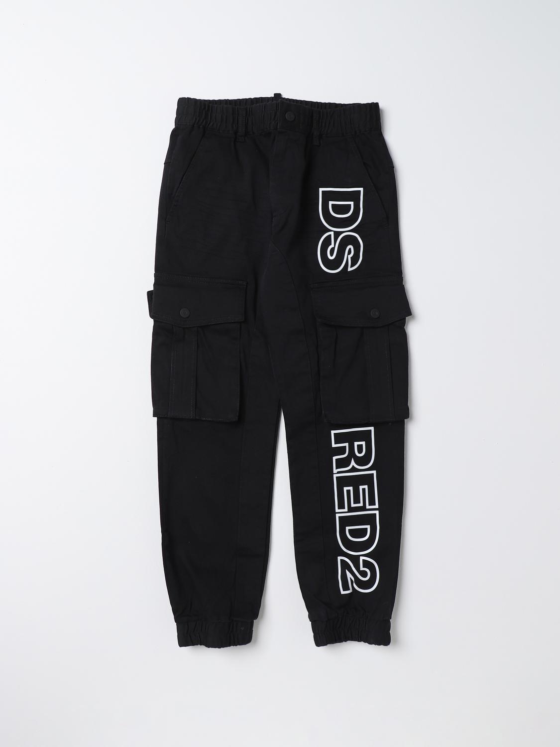 DSQUARED2 PANTS: Pants kids Dsquared2 Junior, Black - Img 1