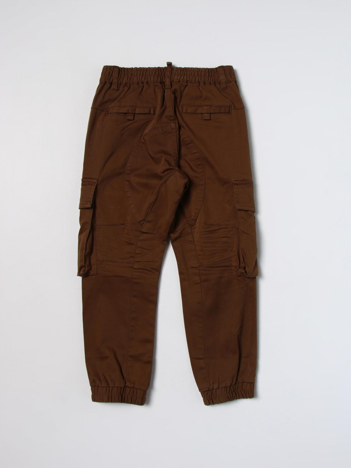 DSQUARED2 PANTALONES: Pantalón niños Dsquared2 Junior, Marrón - Img 2