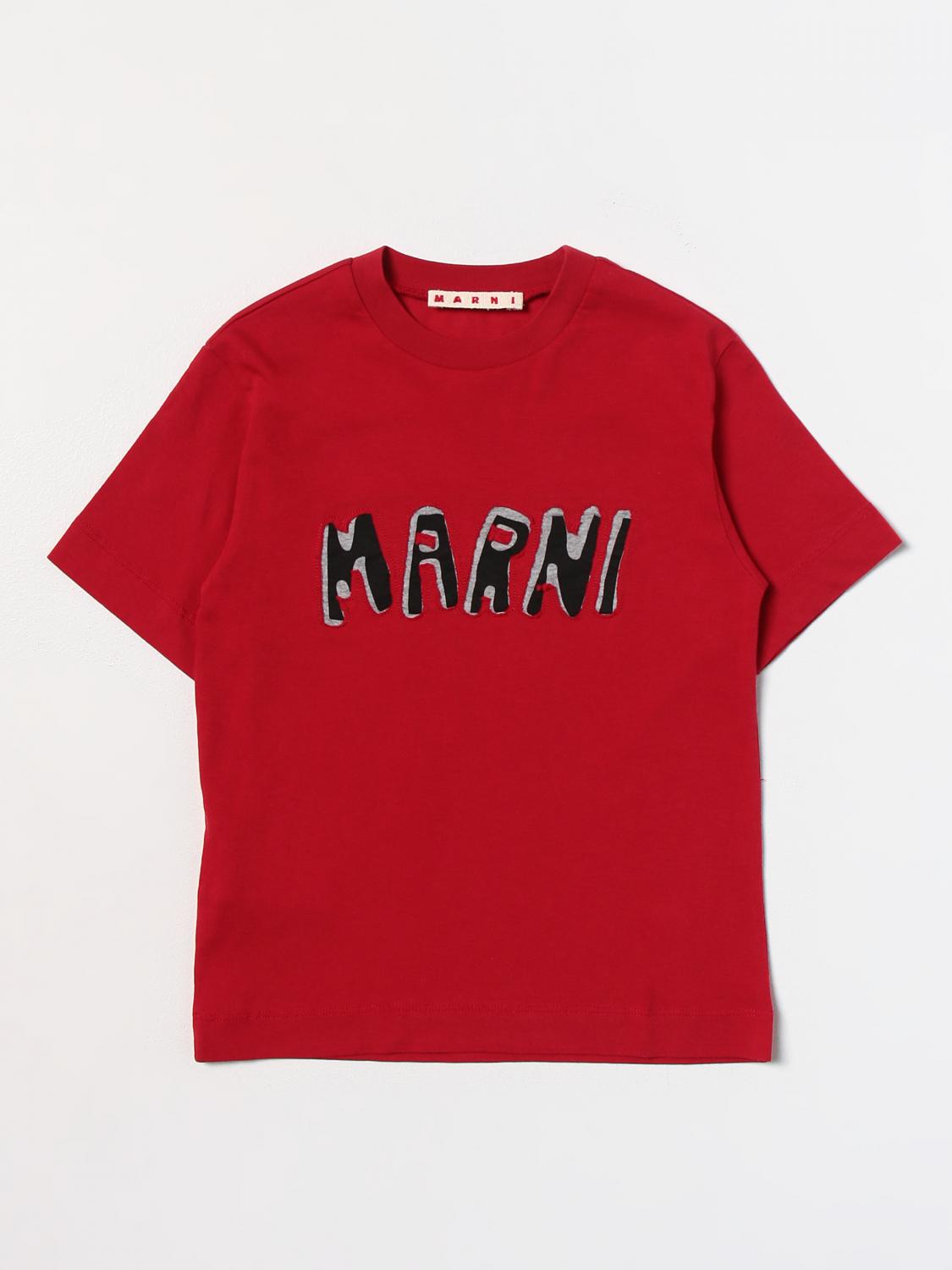 MARNI CAMISETA: Camiseta niños Marni, Rojo - Img 1