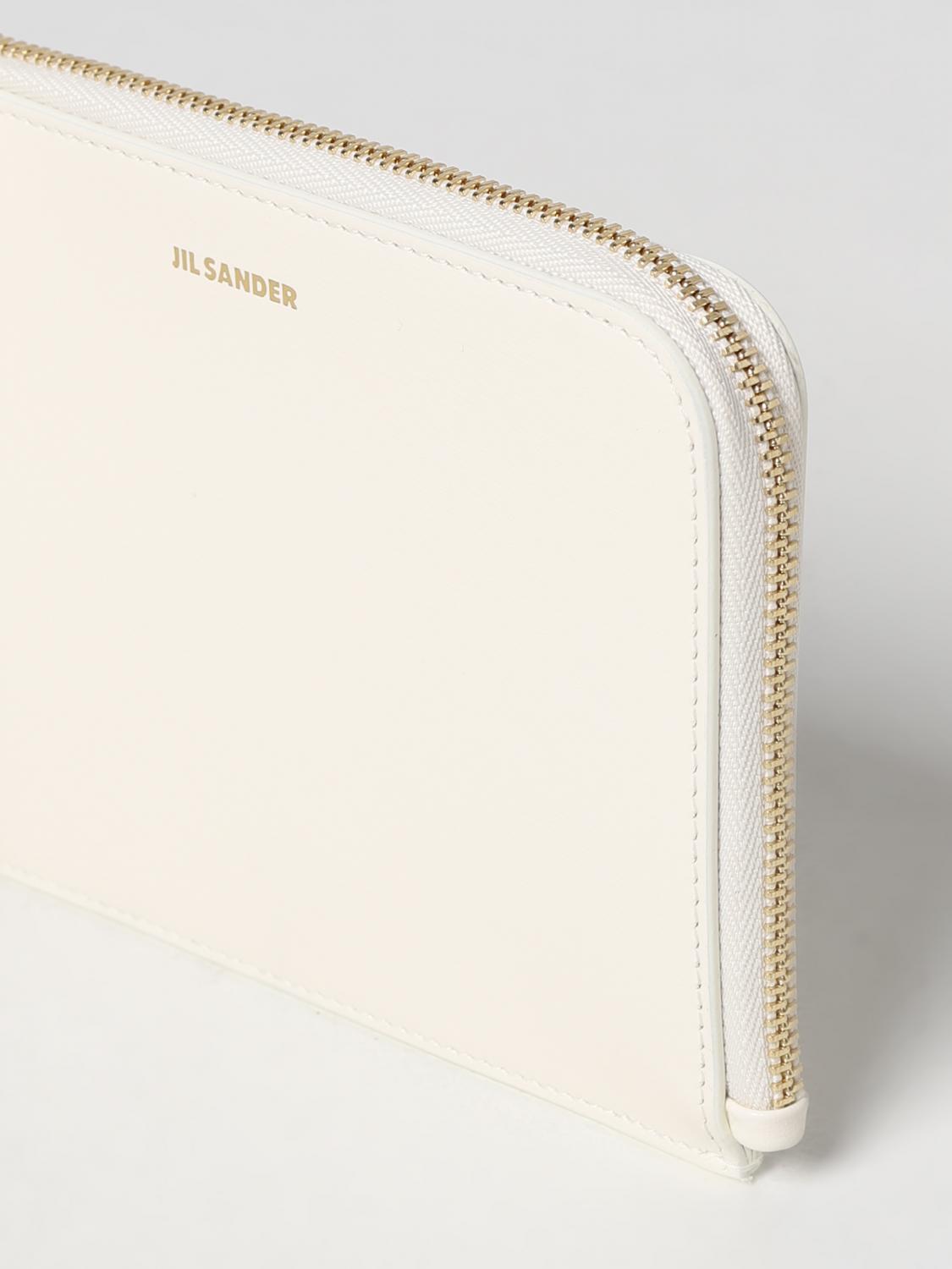 JIL SANDER GELDBÖRSE: Geldbeutel damen Jil Sander, Weiß - Img 3