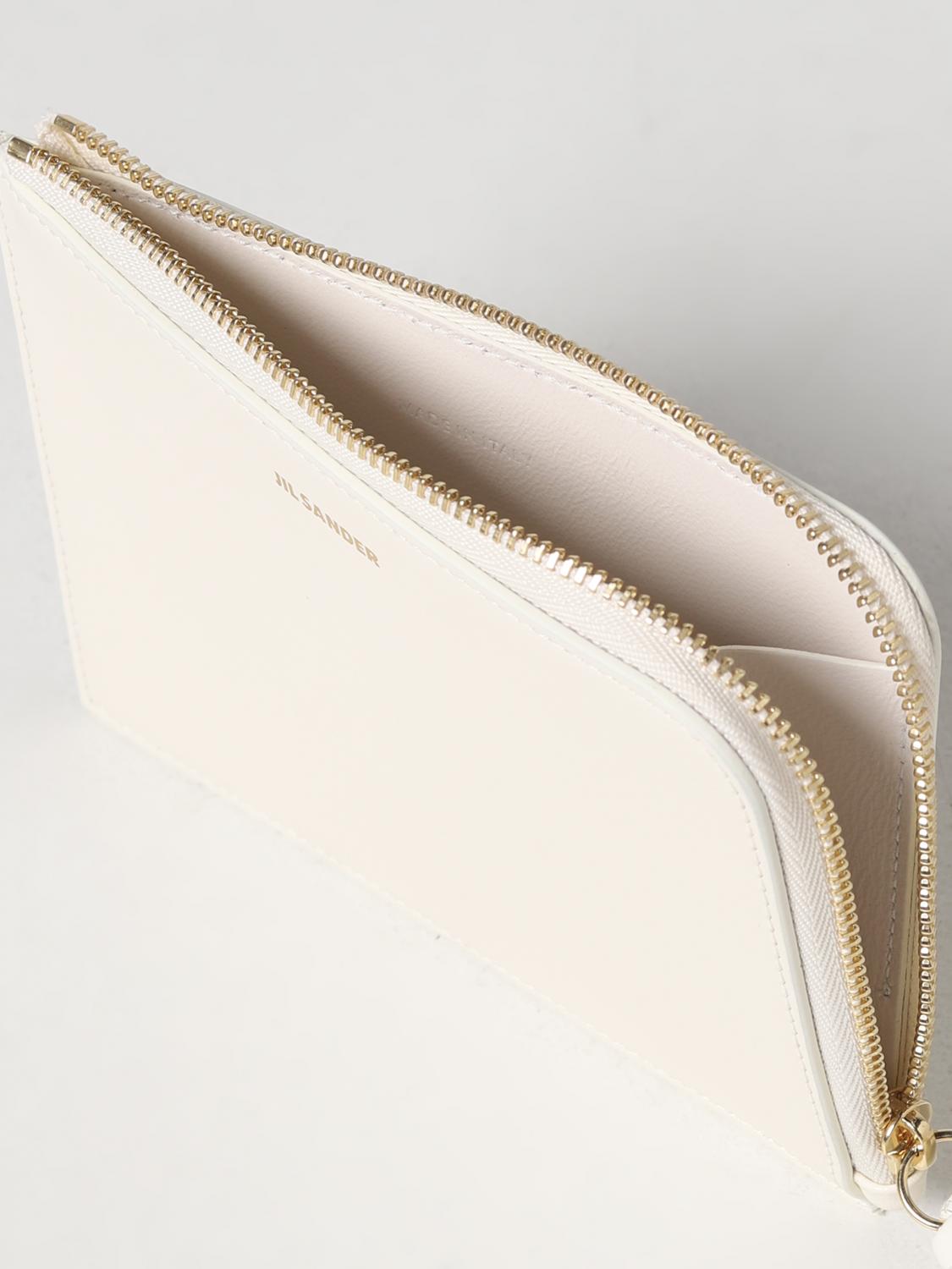 JIL SANDER GELDBÖRSE: Geldbeutel damen Jil Sander, Weiß - Img 4