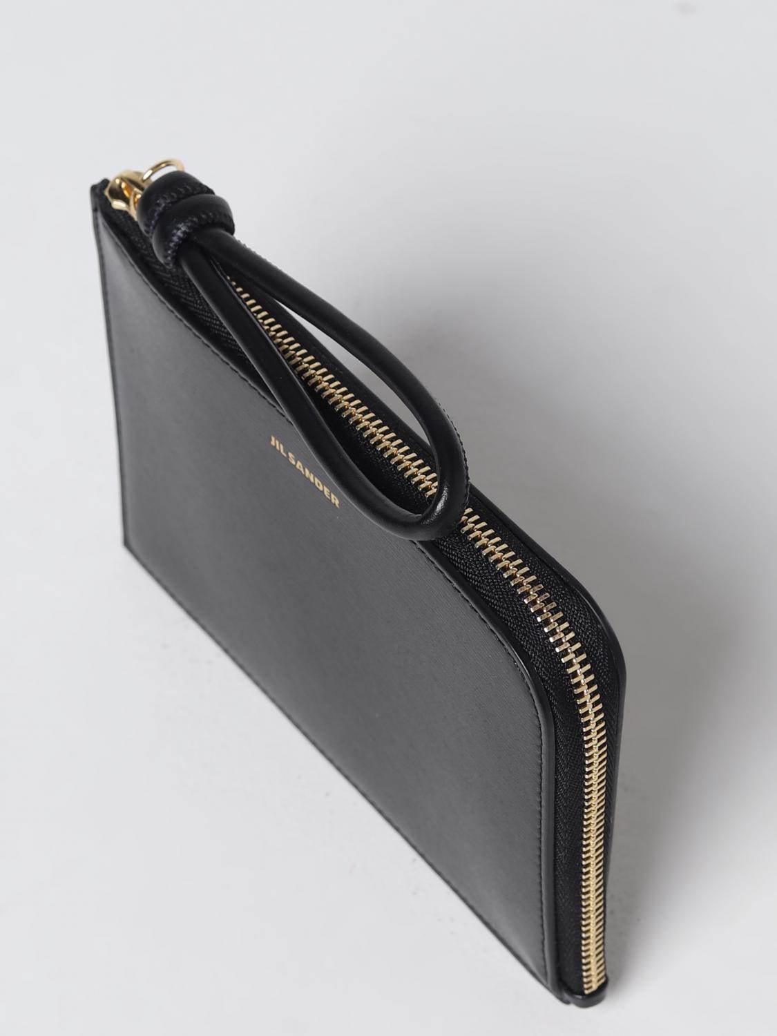 JIL SANDER WALLET: Wallet woman Jil Sander, Black - Img 3