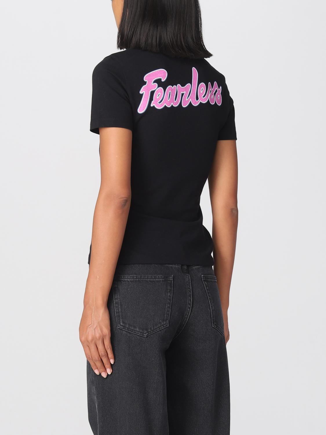 VERSACE T-SHIRT: Pull femme Versace, Noir - Img 3
