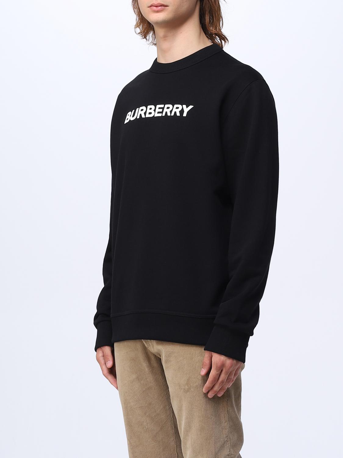 BURBERRY SWEATSHIRT: Sweatshirt homme Burberry, Noir - Img 4