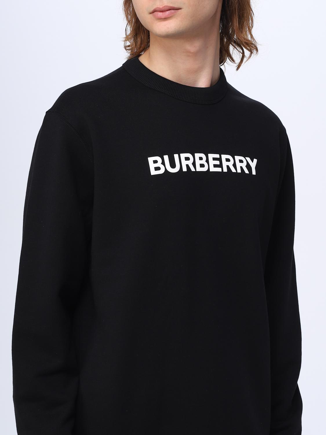 BURBERRY SWEATSHIRT: Sweatshirt herren Burberry, Schwarz - Img 5