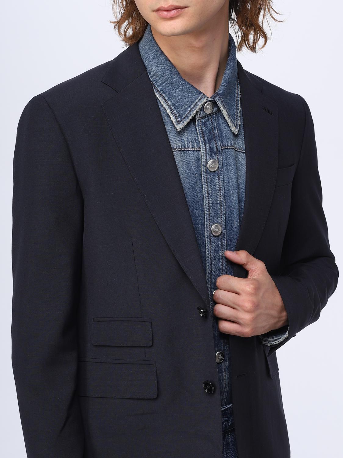 Burberry wool blazer - Blue | 8073826 | GIGLIO.COM