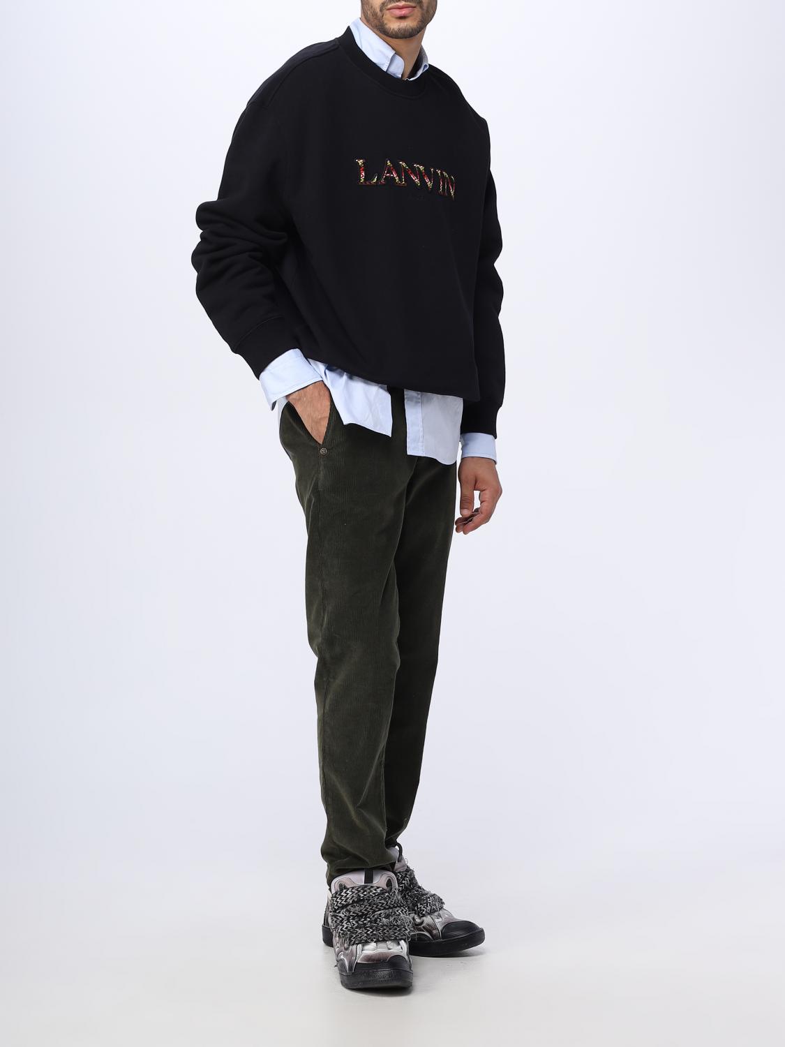 LANVIN SWEATSHIRT: Sweatshirt men Lanvin, Black - Img 2