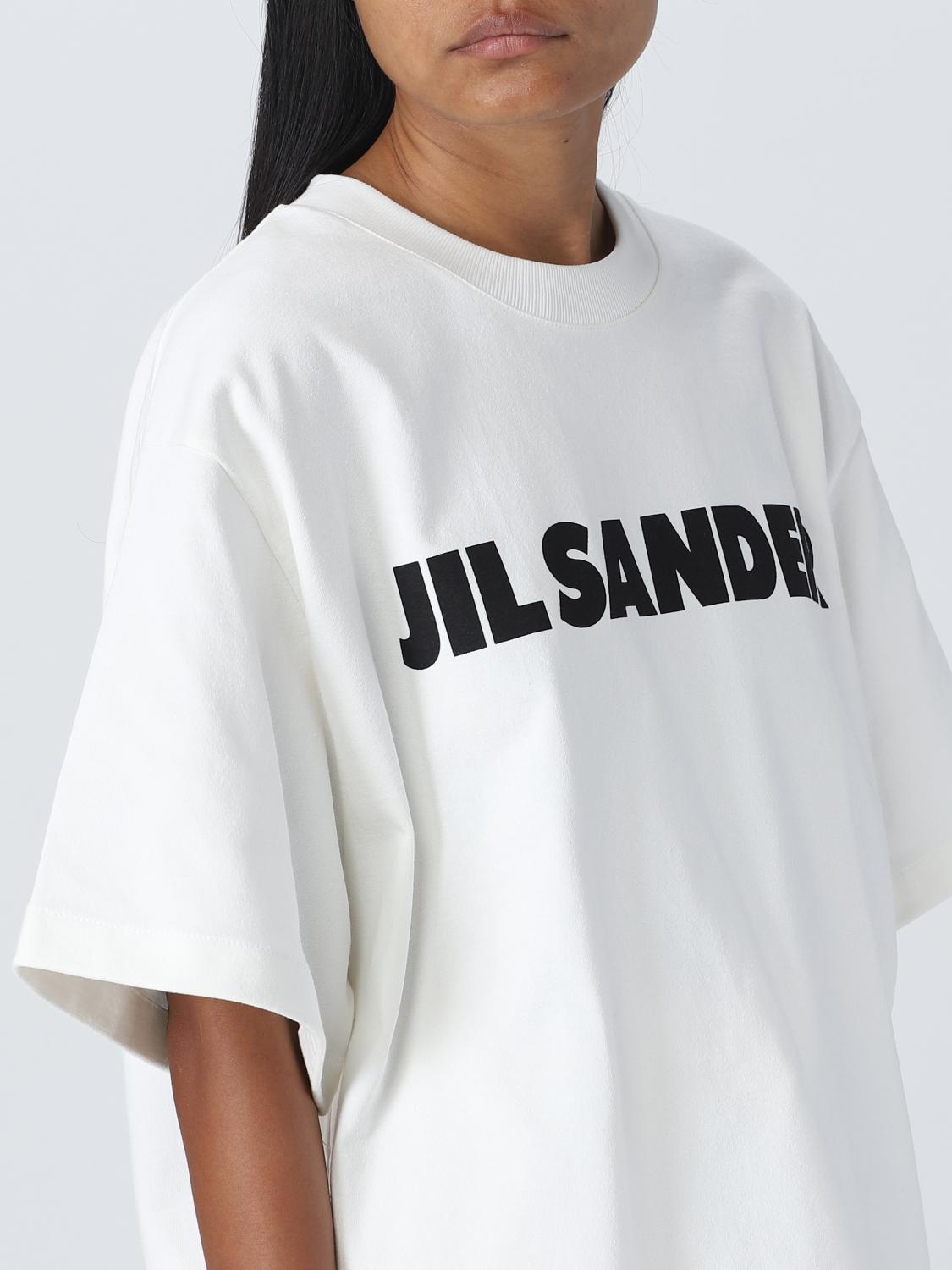 JIL SANDER: T-shirt woman - White | Jil Sander t-shirt