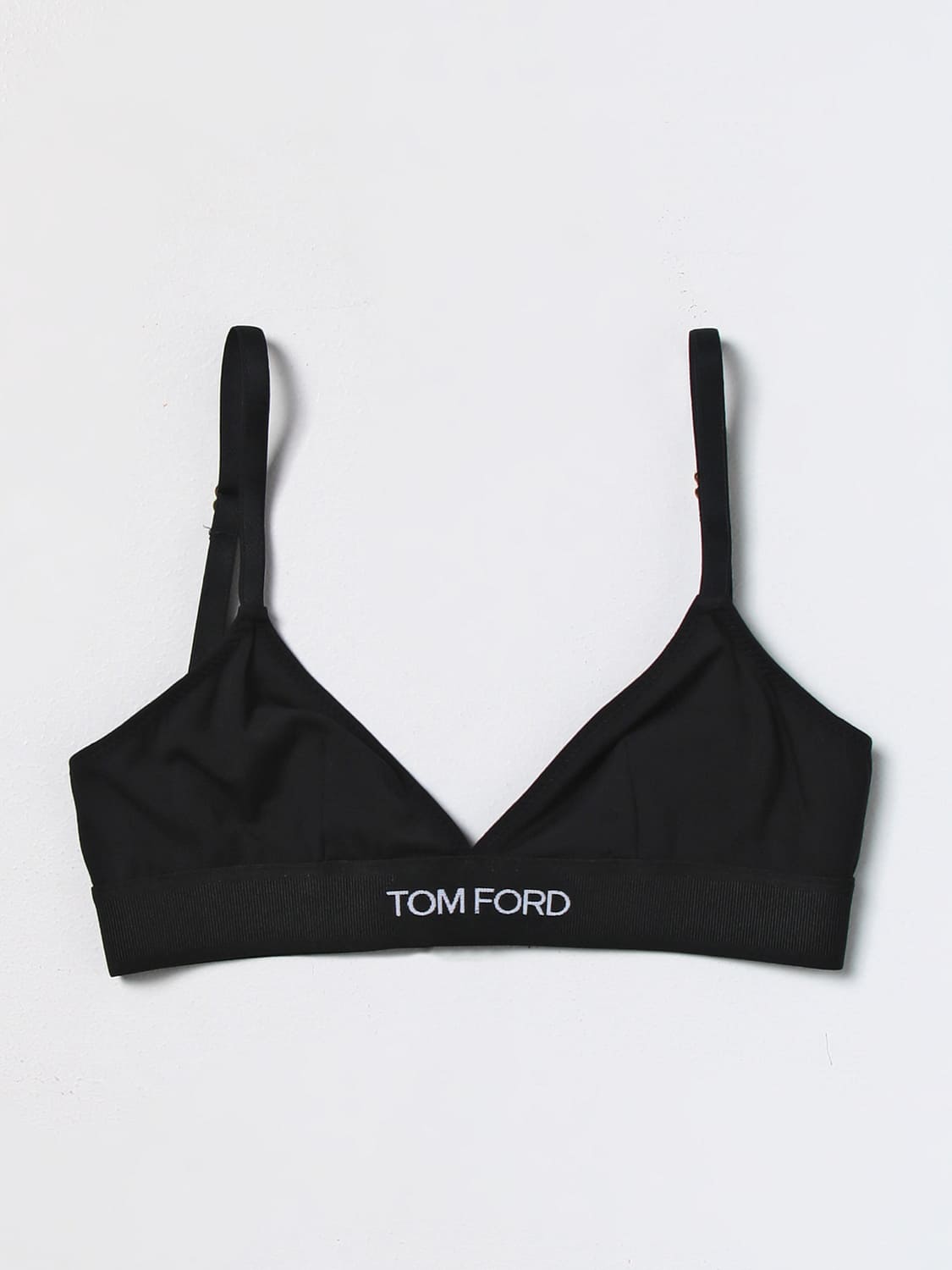 TOM FORD INTIMO: Reggiseno Tom Ford in modal stretch, Nero - Img 1