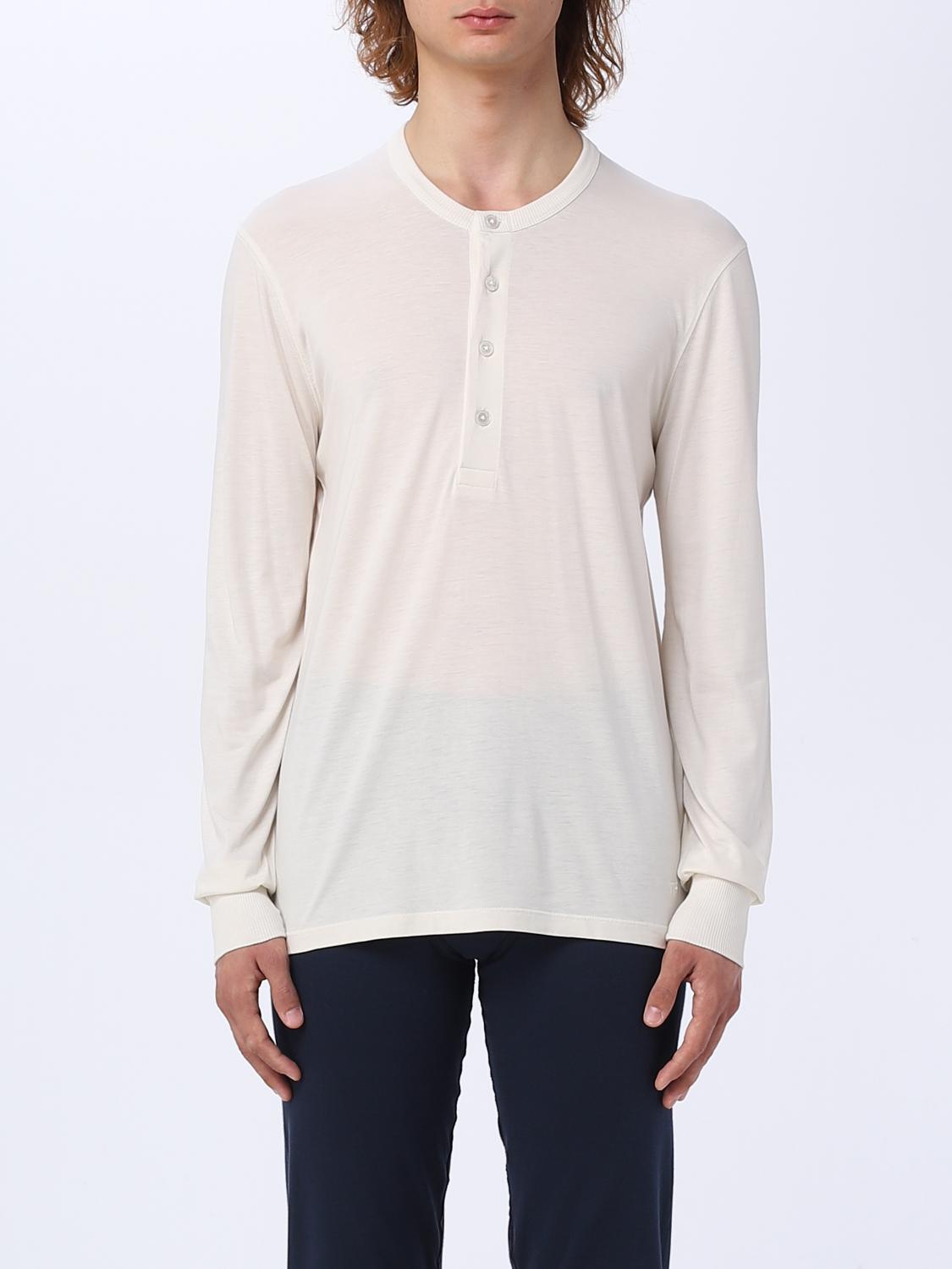 TOM FORD T-SHIRT: Pull homme Tom Ford, Beige - Img 1