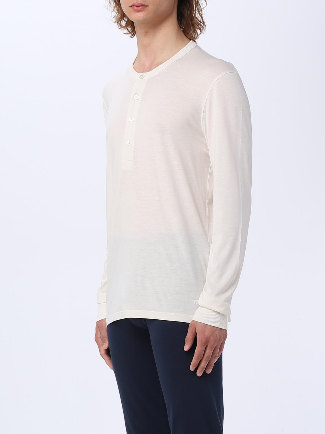 TOM FORD T-SHIRT: Pull homme Tom Ford, Beige - Img 3