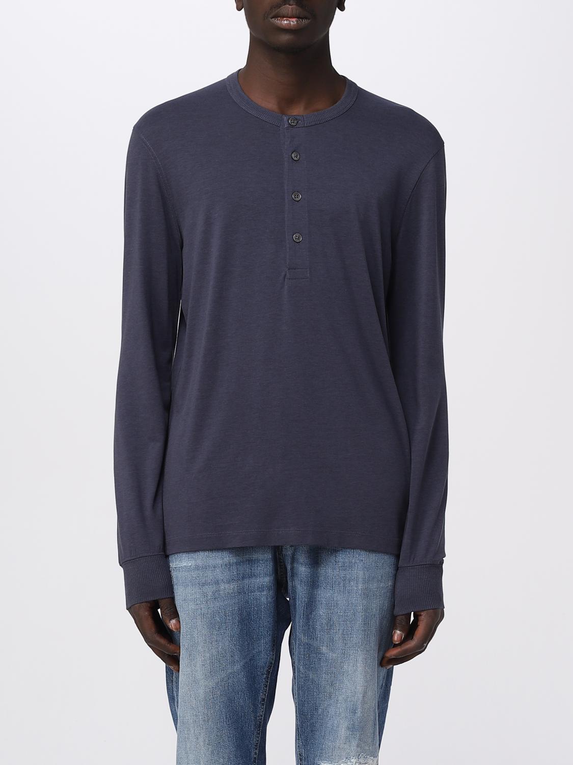 TOM FORD T-SHIRT: Pull homme Tom Ford, Bleu Marine - Img 1