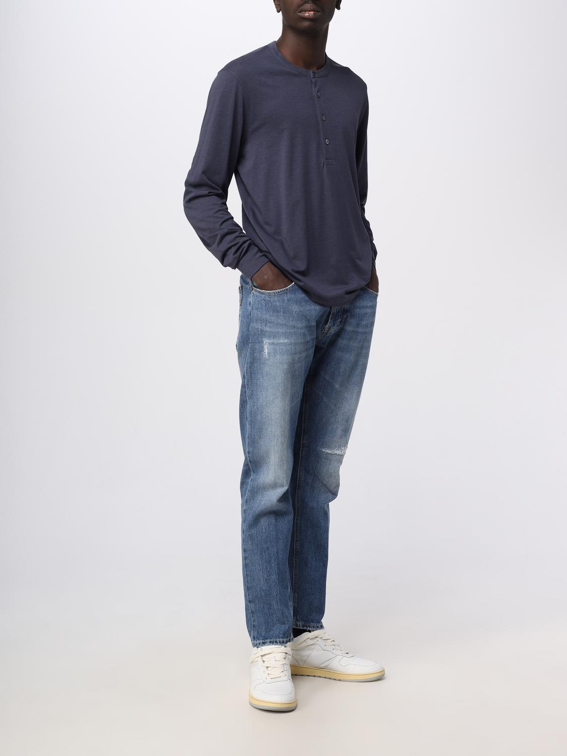 TOM FORD T-SHIRT: Pull homme Tom Ford, Bleu Marine - Img 2