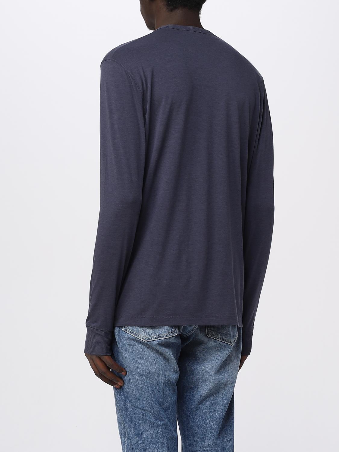 TOM FORD T-SHIRT: Pull homme Tom Ford, Bleu Marine - Img 3