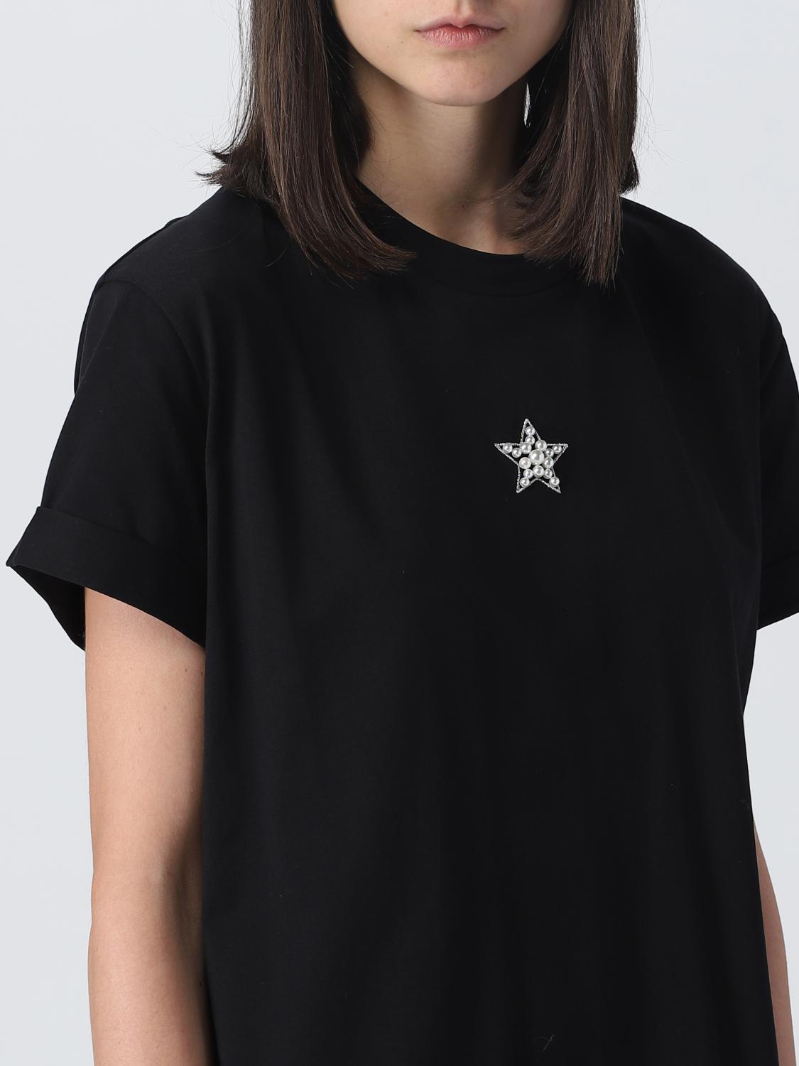 Stella McCartney cotton T-shirt - Black | 6J01733SPX67 | GIGLIO.COM