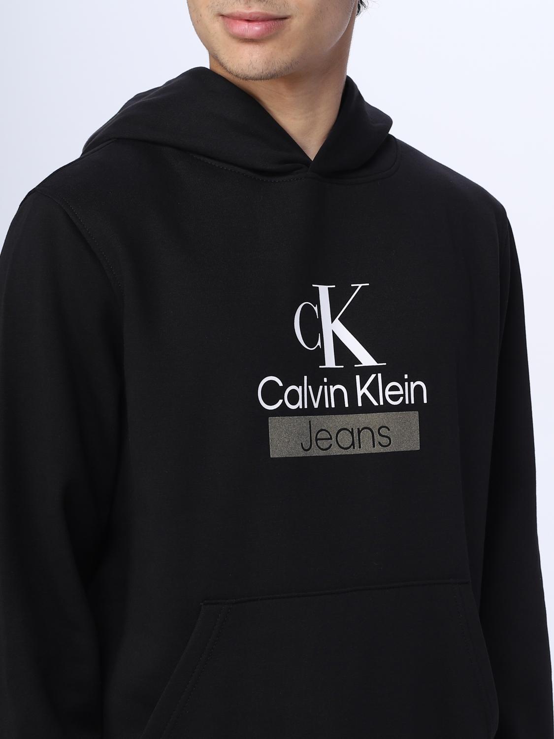CALVIN KLEIN JEANS SUDADERA: Sudadera hombre Calvin Klein Jeans, Negro - Img 3