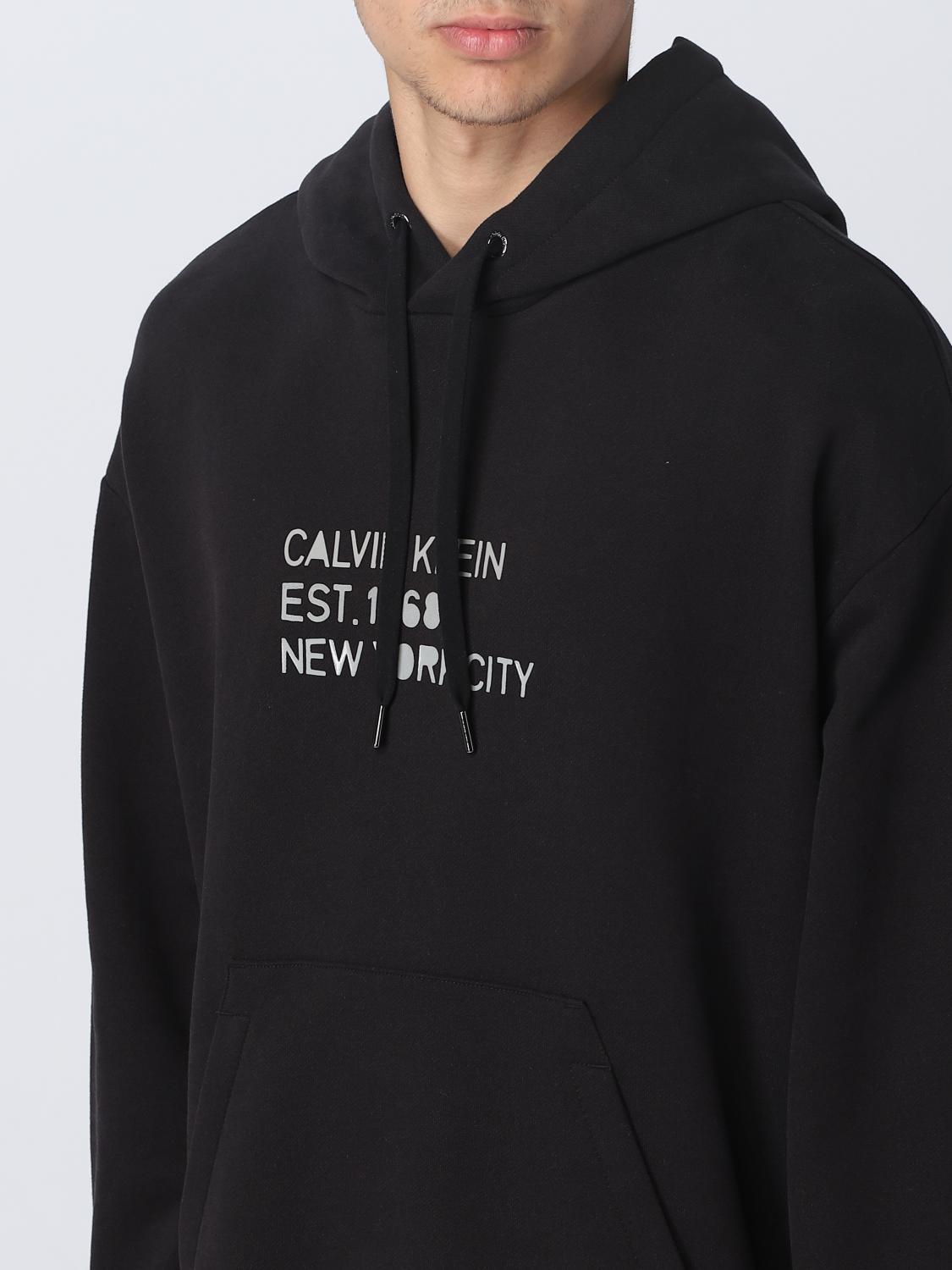 CALVIN KLEIN SUDADERA: Sudadera hombre Calvin Klein, Negro - Img 4