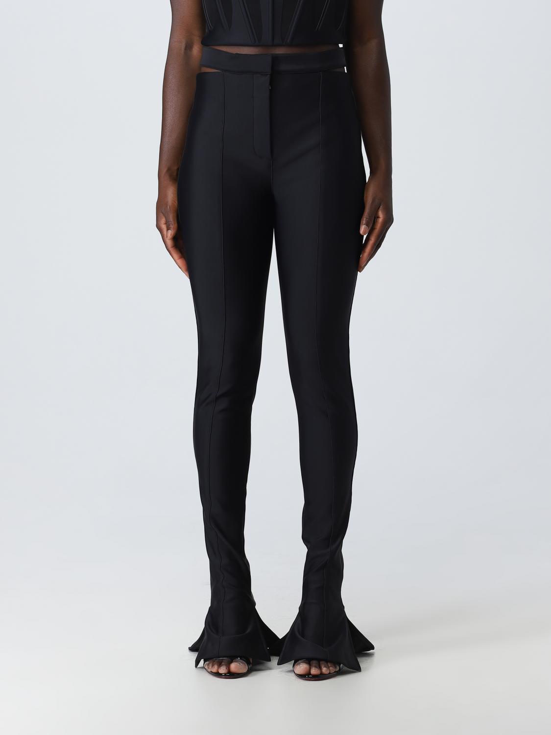 Mugler Outlet: Pants woman - Black | Mugler pants