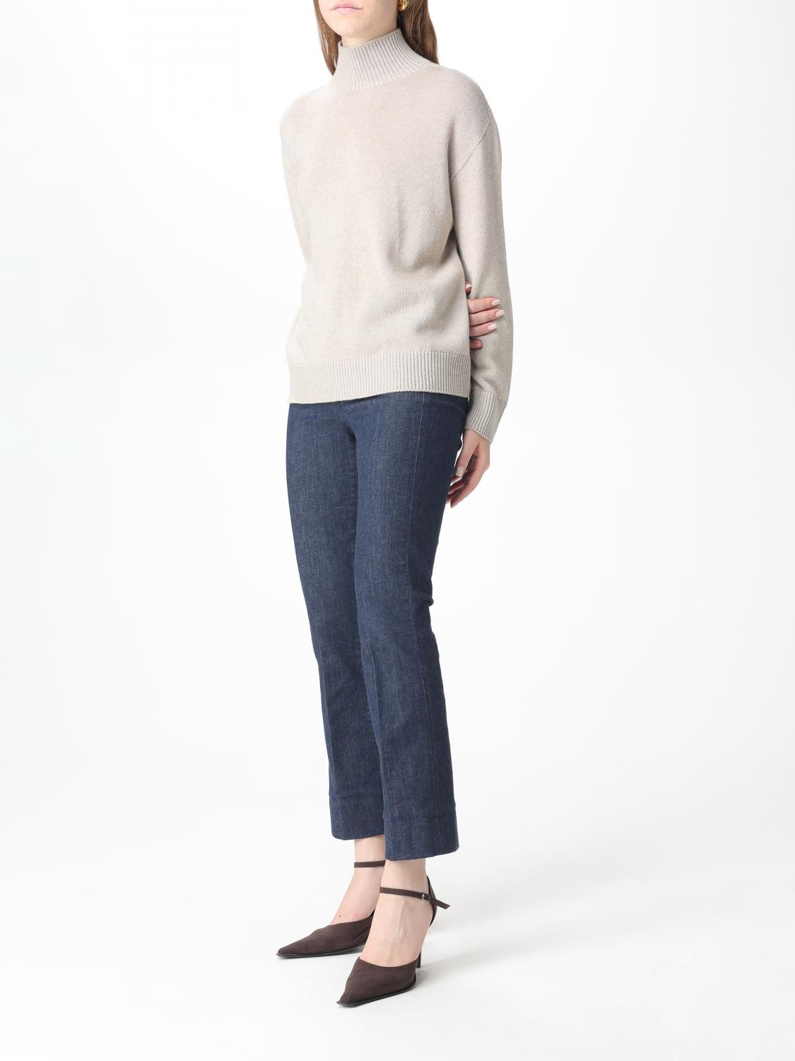 'S MAX MARA PULL: Pull femme S Max Mara, Blanc - Img 2
