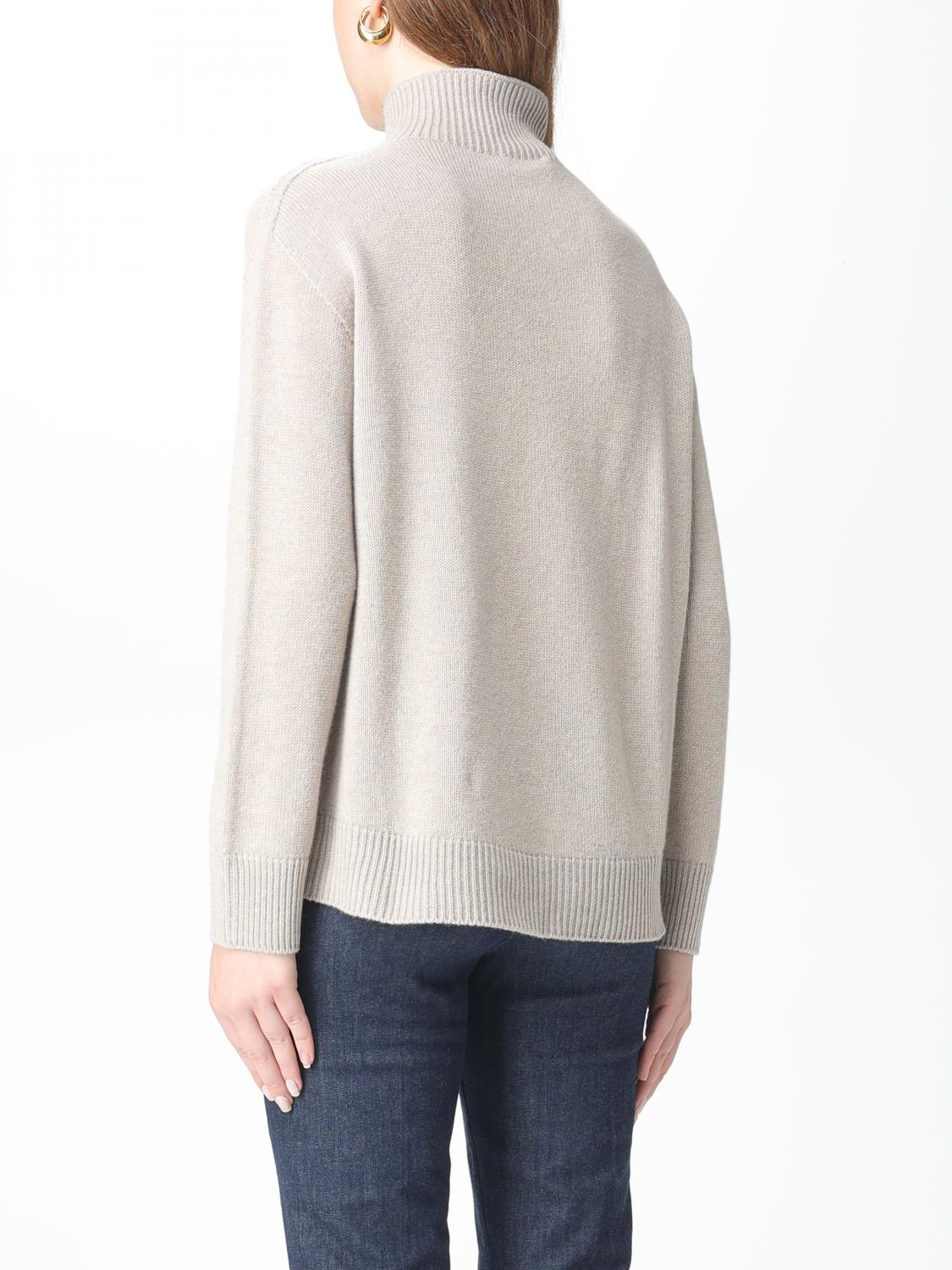'S MAX MARA PULL: Pull femme S Max Mara, Blanc - Img 3