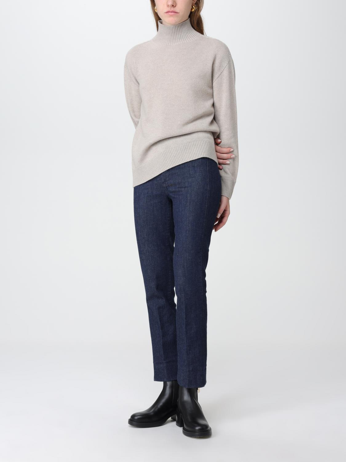 'S MAX MARA PULL: Pull femme S Max Mara, Écru - Img 2