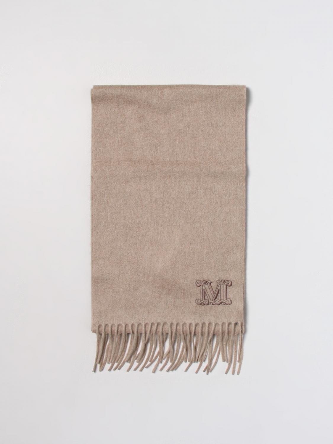 MAX MARA SCIARPA: Sciarpa Dalia Max Mara in cashmere, Marrone - Img 1