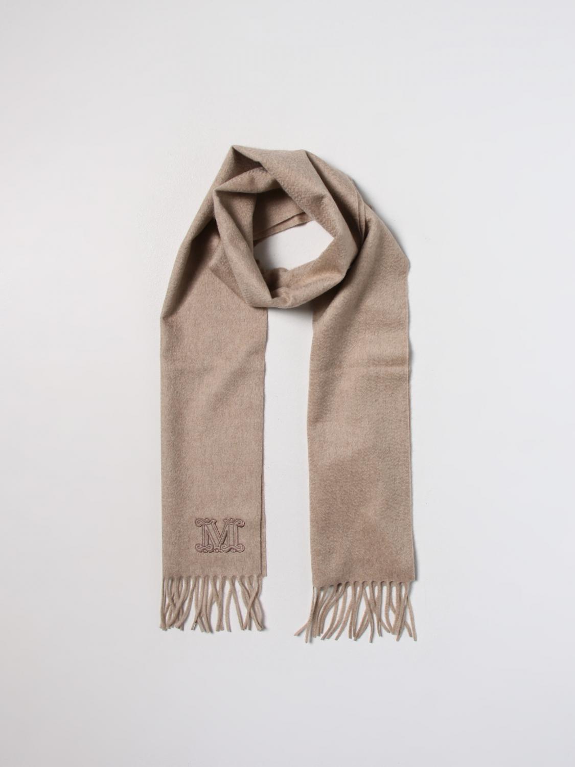 MAX MARA SCIARPA: Sciarpa Dalia Max Mara in cashmere, Marrone - Img 2