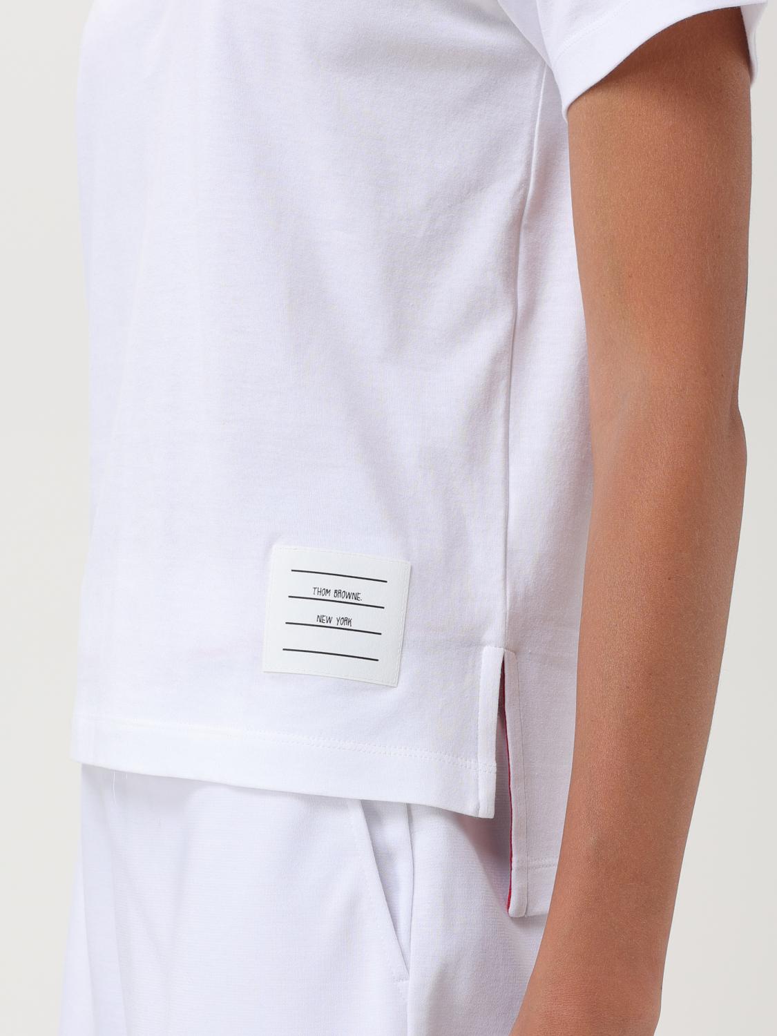 THOM BROWNE CAMISETA: Camiseta mujer Thom Browne, Blanco - Img 5