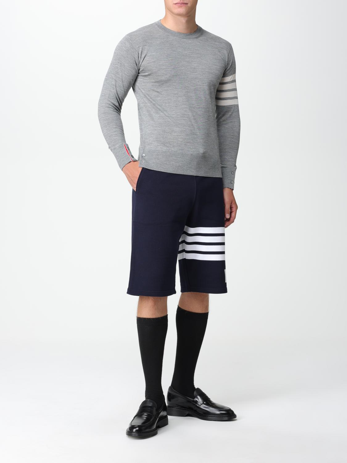 THOM BROWNE SWEATER: Thom Browne sweater in wool, Grey - Img 2