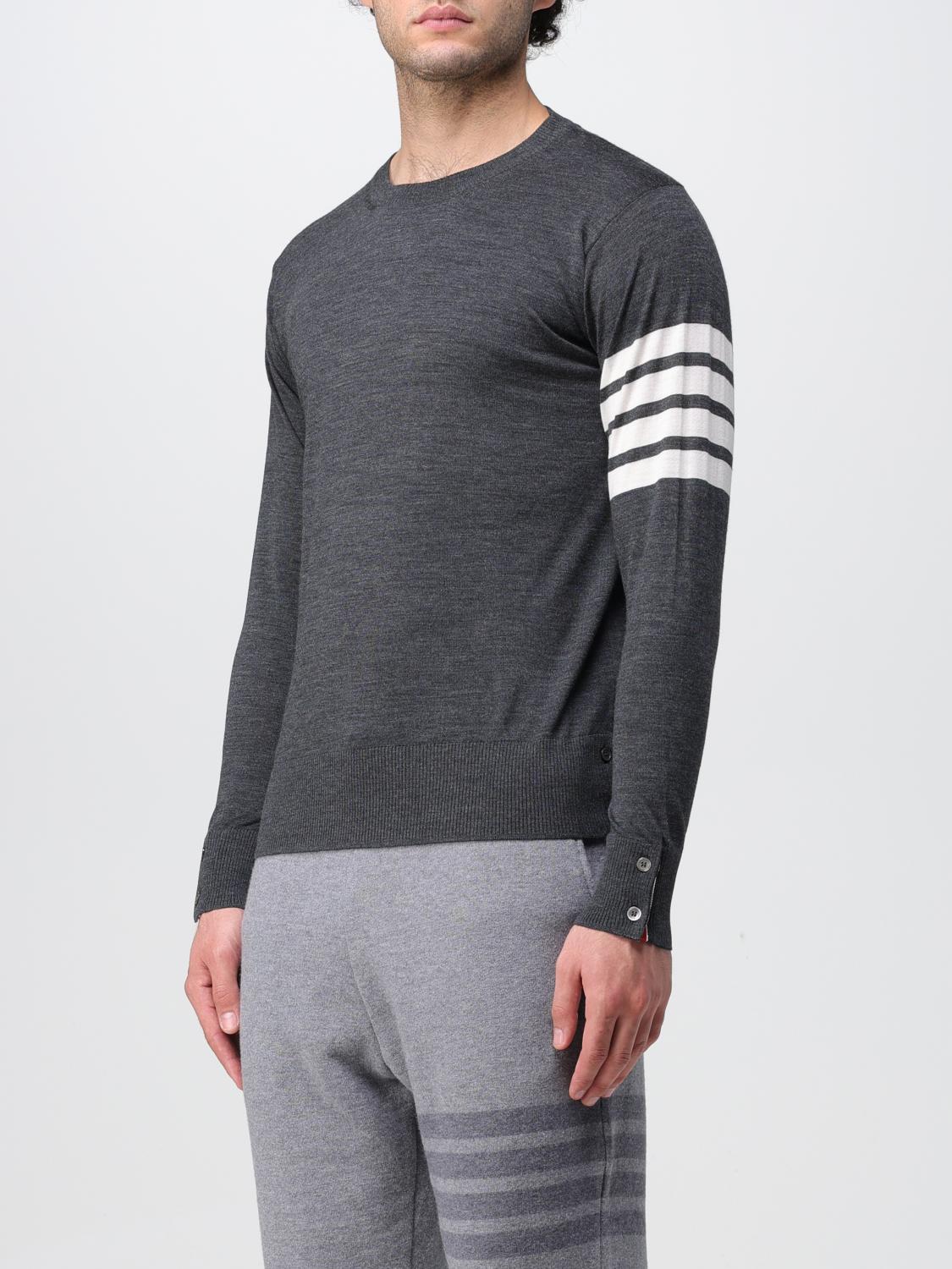 THOM BROWNE JERSEY: Jersey hombre Thom Browne, Gris 2 - Img 4