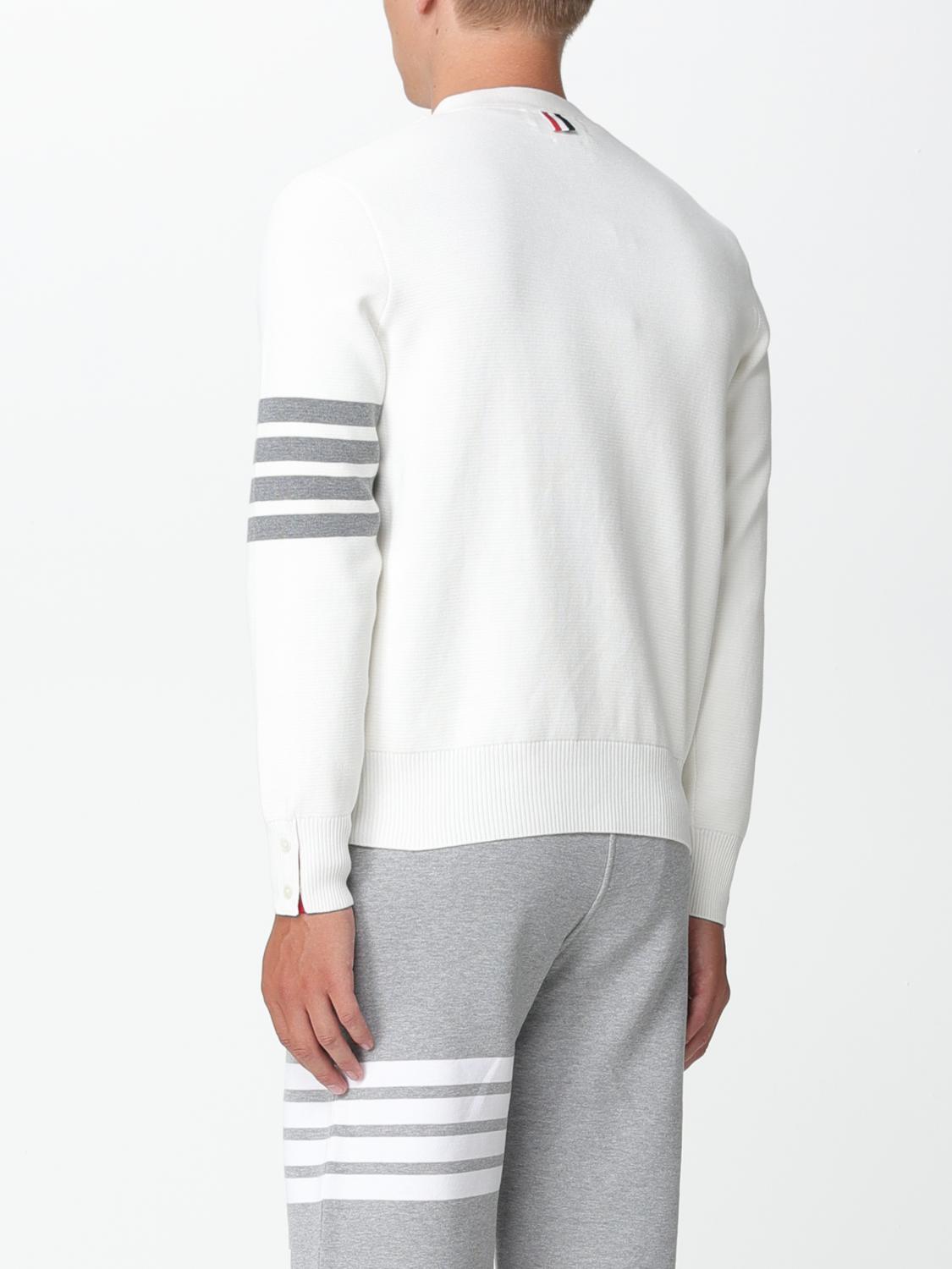 THOM BROWNE PULLOVER: Pullover herren Thom Browne, Weiß - Img 3