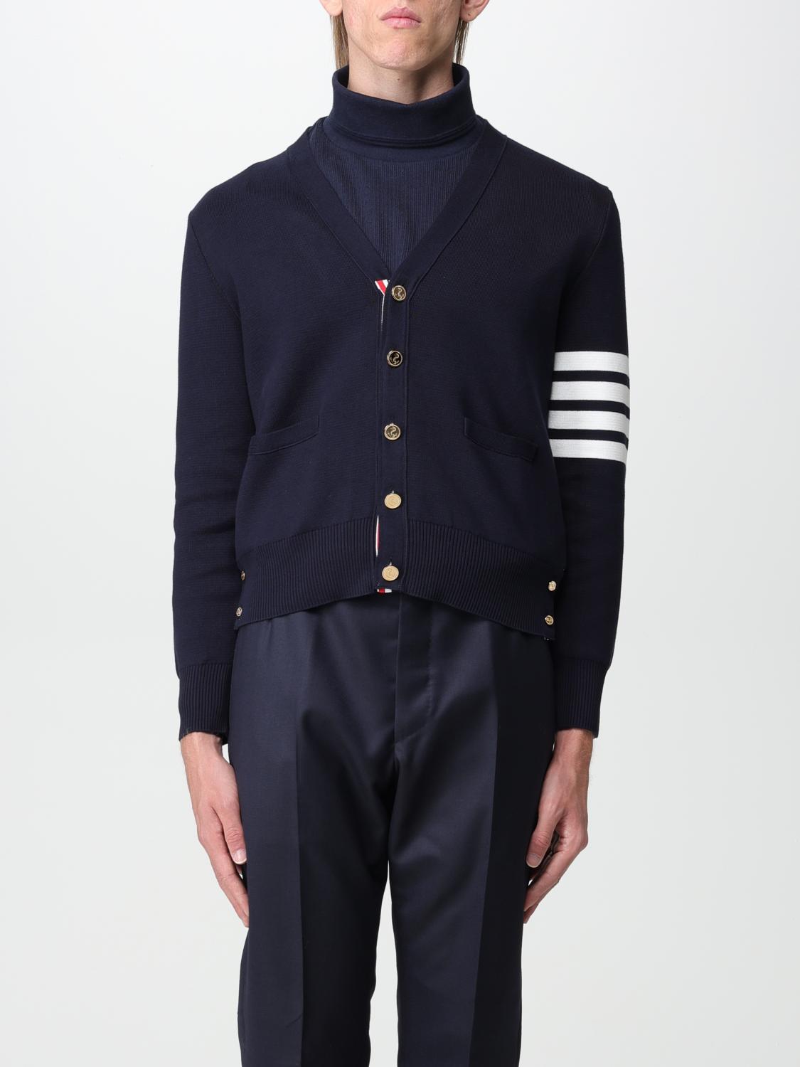 THOM BROWNE PULLOVER: Pullover herren Thom Browne, Blau - Img 1