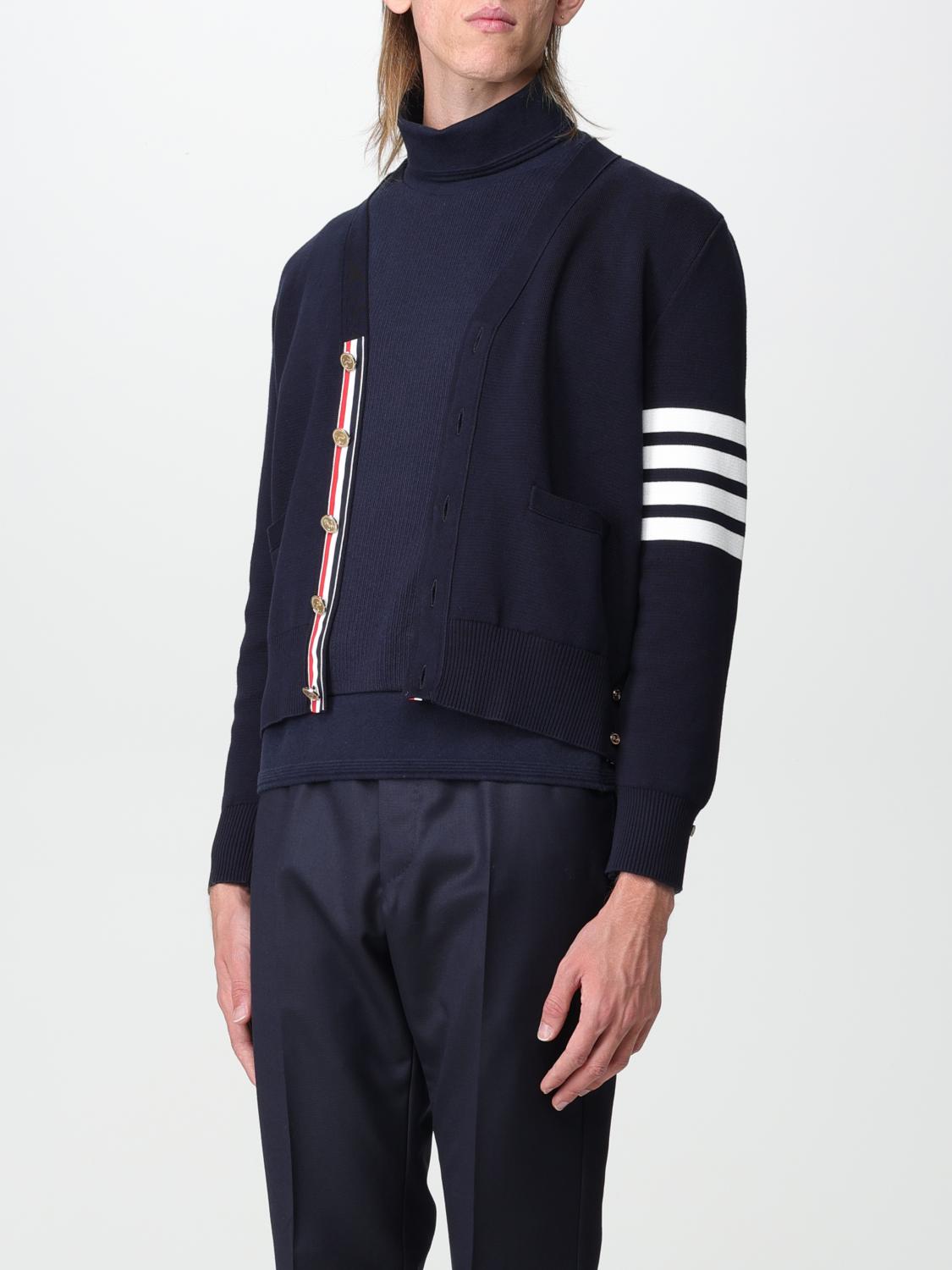 THOM BROWNE PULLOVER: Pullover herren Thom Browne, Blau - Img 4
