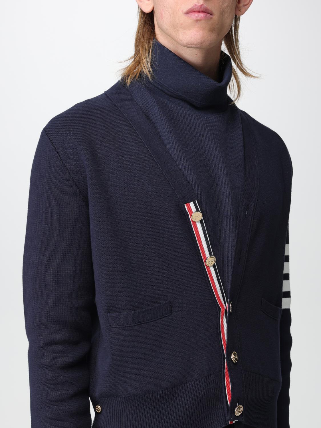 THOM BROWNE PULLOVER: Pullover herren Thom Browne, Blau - Img 5