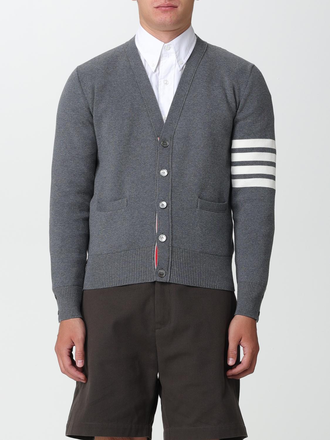 THOM BROWNE PULLOVER: Pullover herren Thom Browne, Grau - Img 1