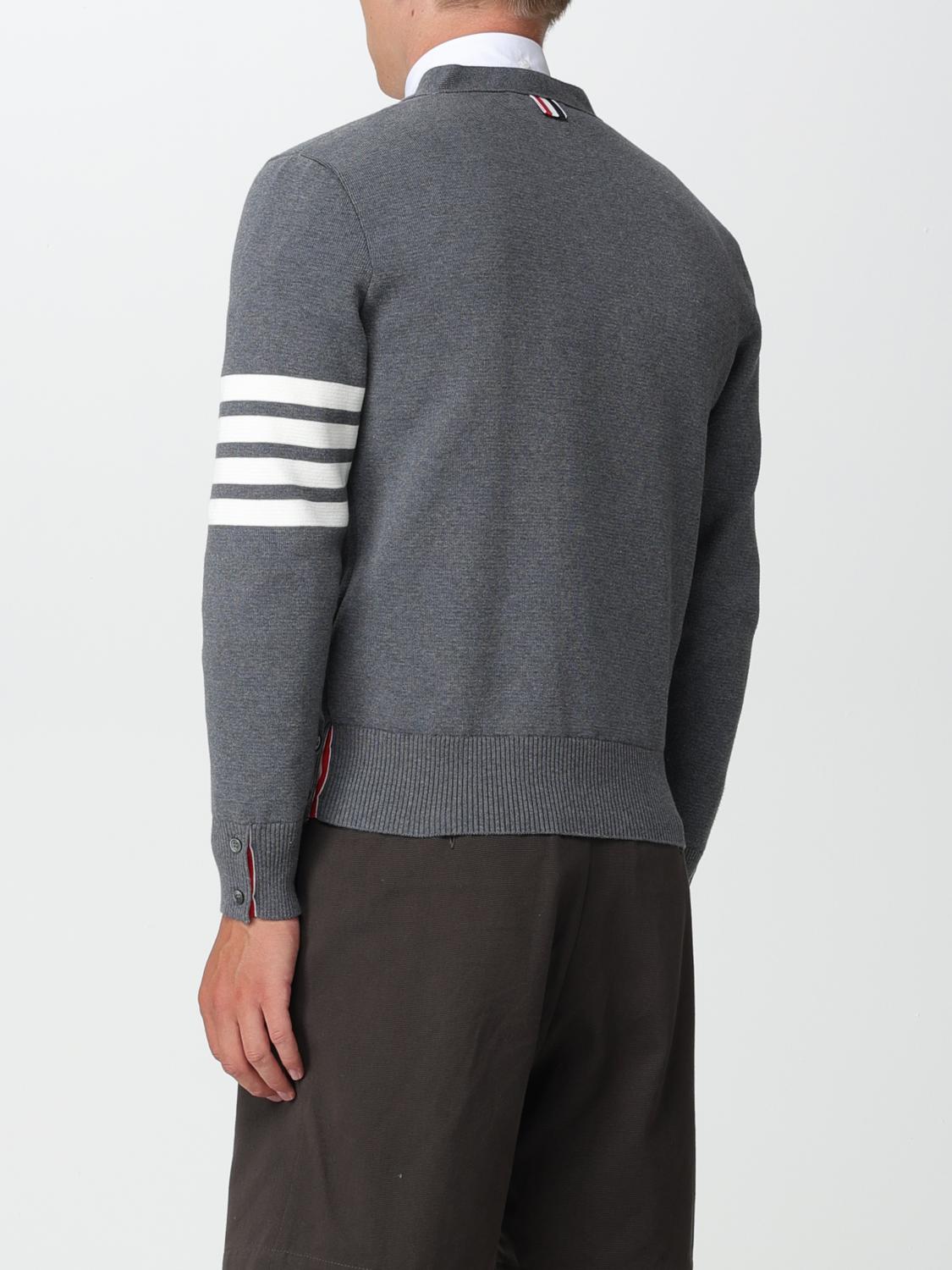 THOM BROWNE PULLOVER: Pullover herren Thom Browne, Grau - Img 3