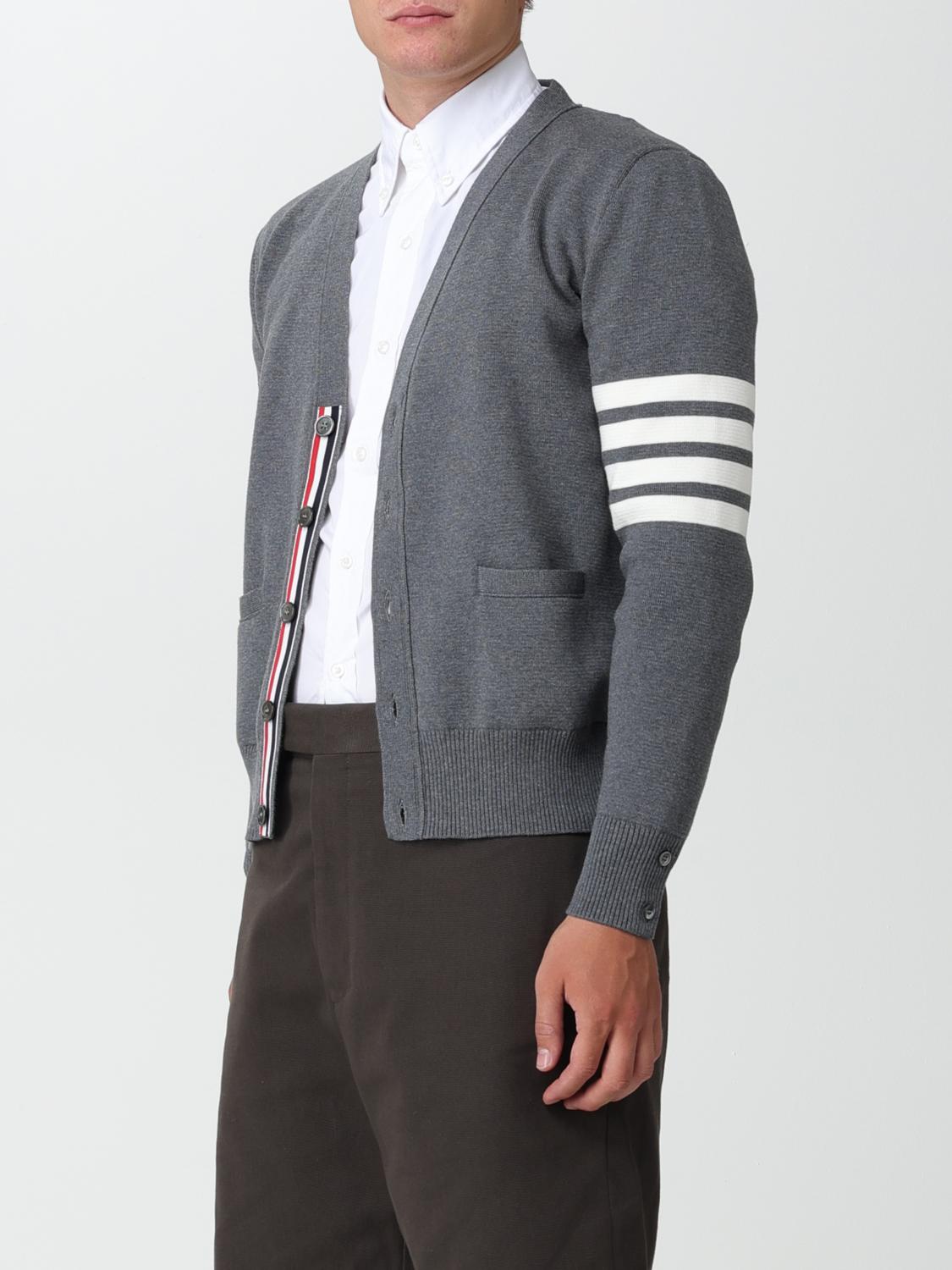 THOM BROWNE PULLOVER: Pullover herren Thom Browne, Grau - Img 4