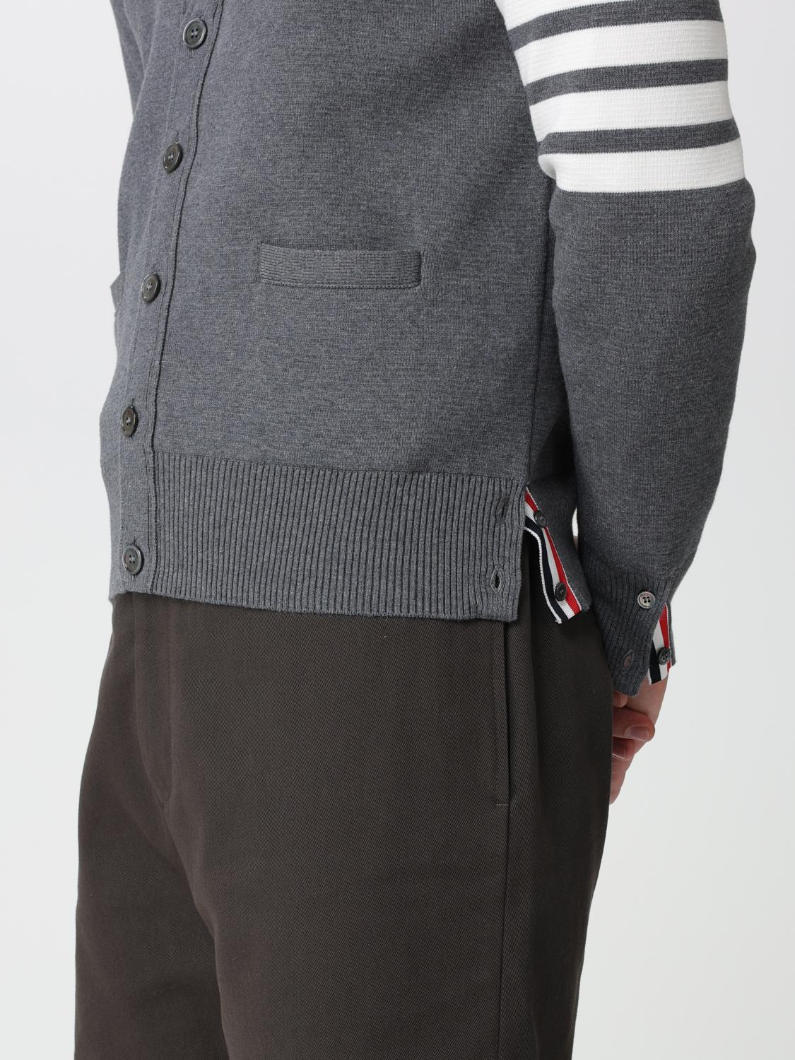 THOM BROWNE PULLOVER: Pullover herren Thom Browne, Grau - Img 5