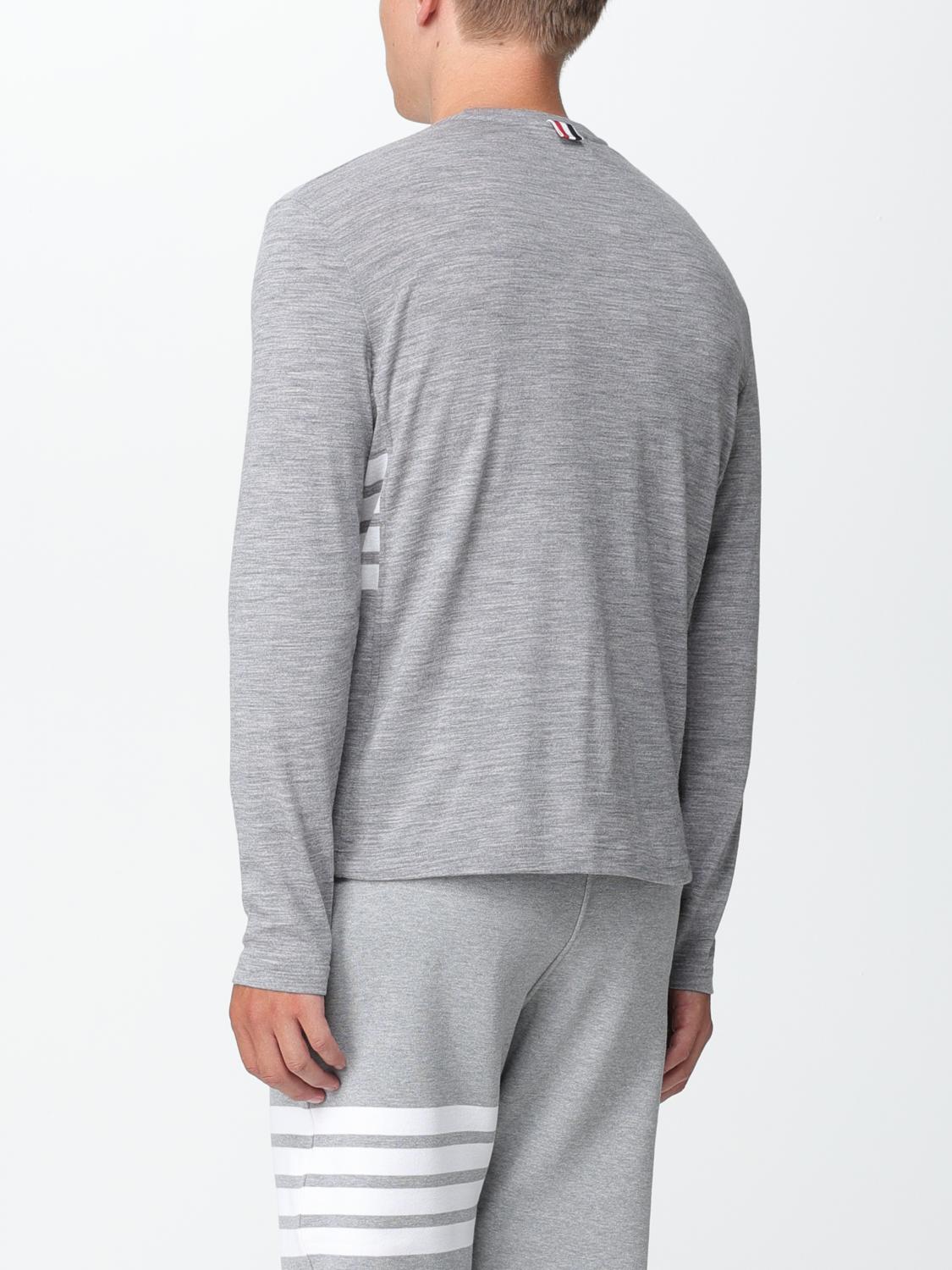 THOM BROWNE Tシャツ: Tシャツ メンズ Thom Browne, グレー - Img 3