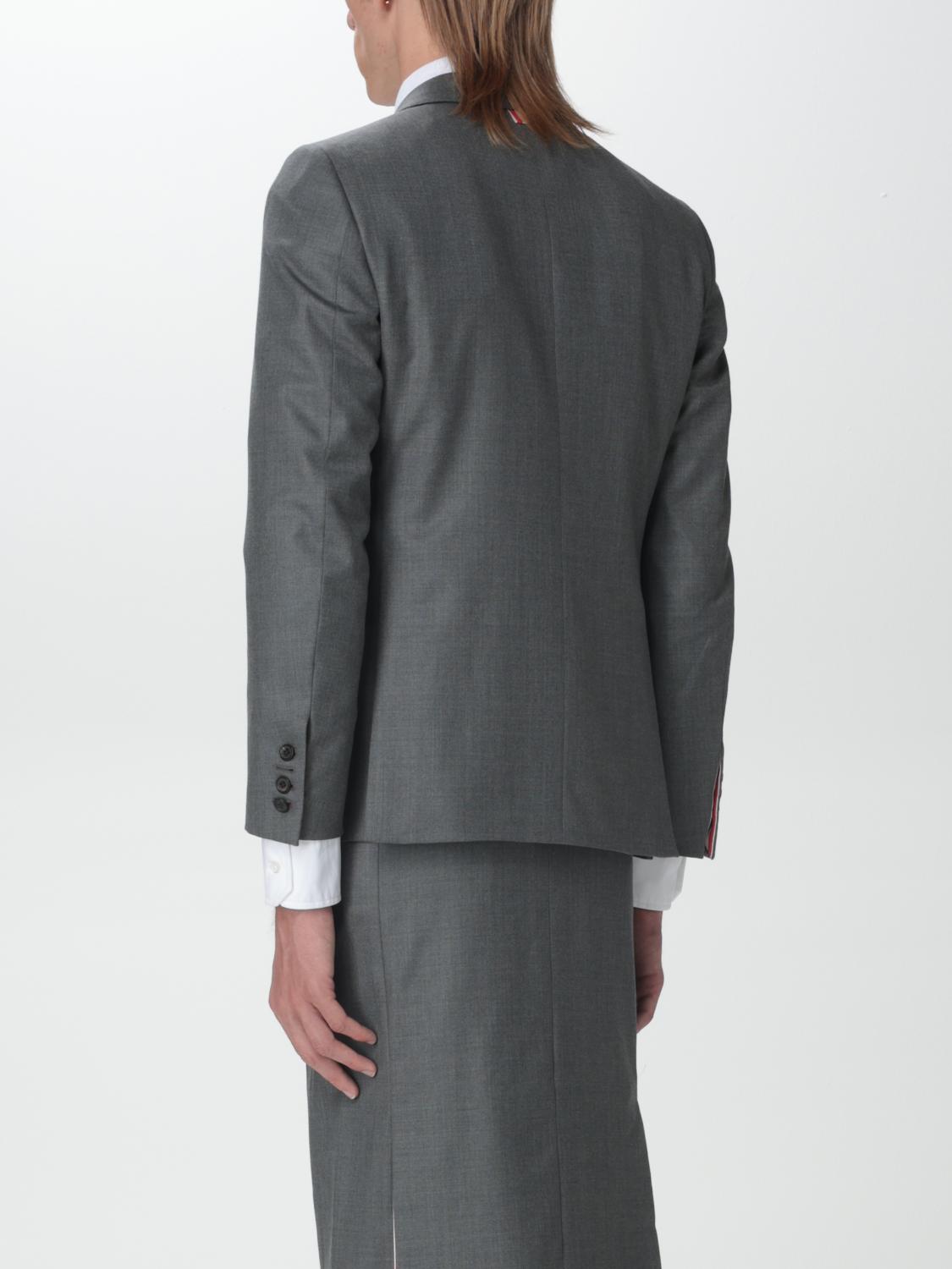 THOM BROWNE：ジャケット メンズ - グレー | GIGLIO.COMオンラインの