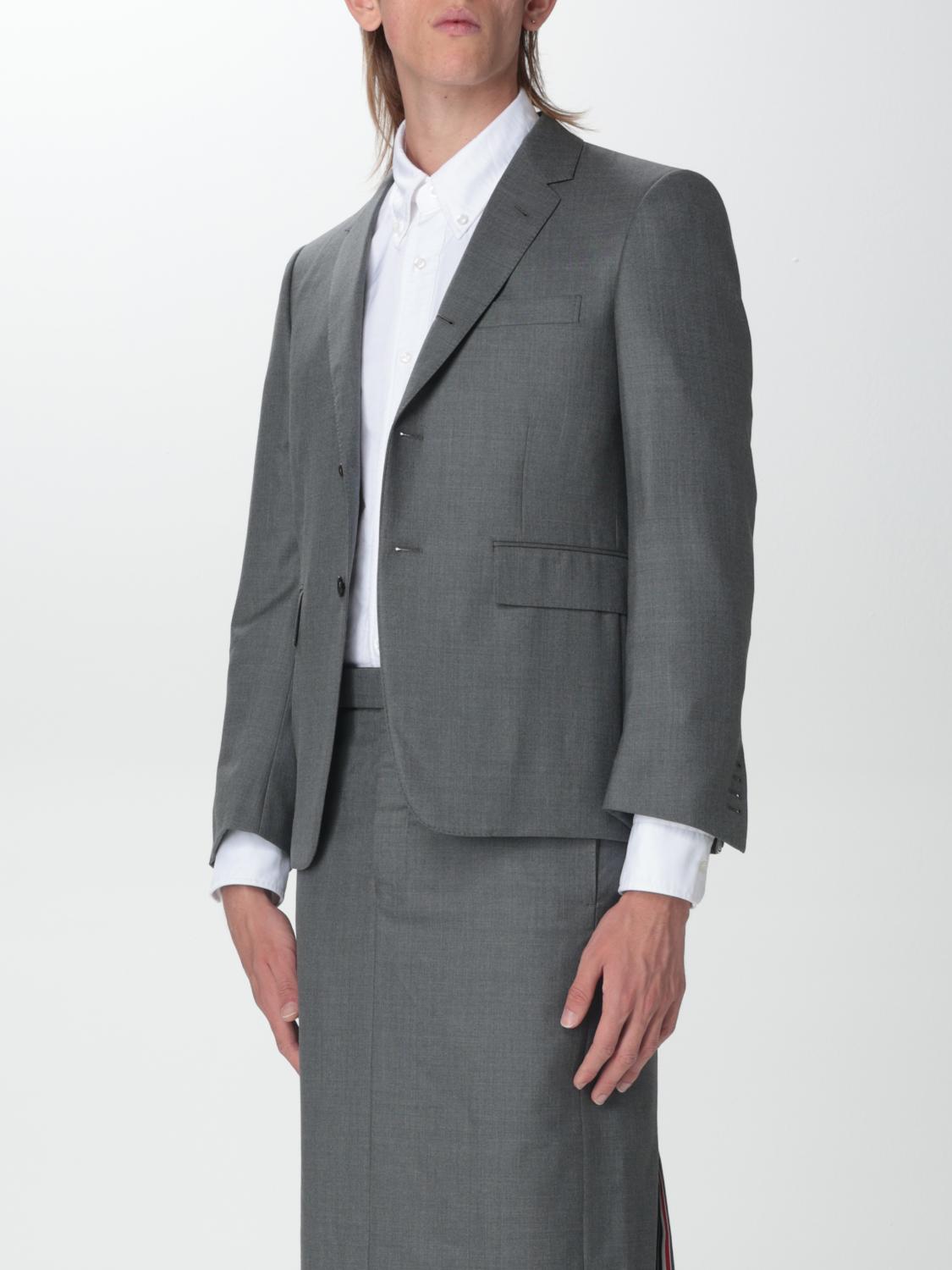 THOM BROWNE：ジャケット メンズ - グレー | GIGLIO.COMオンラインの