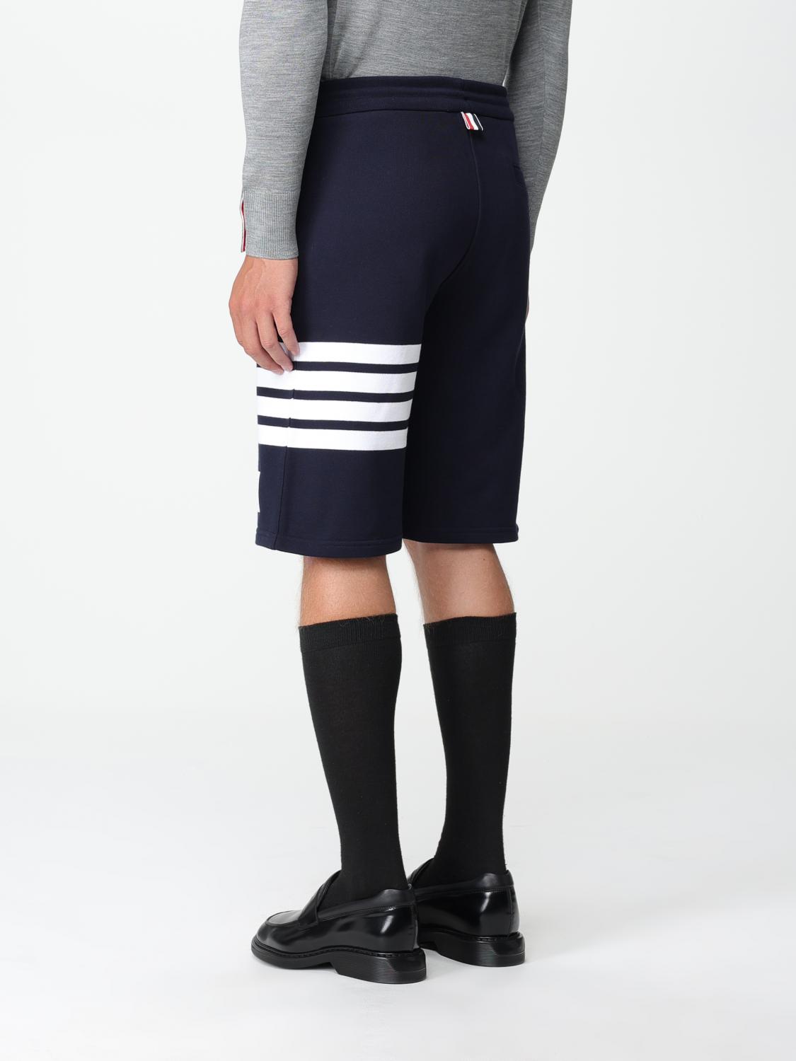 THOM BROWNE ШОРТЫ: Шорты Мужское Thom Browne, Темно-Синий - Img 3