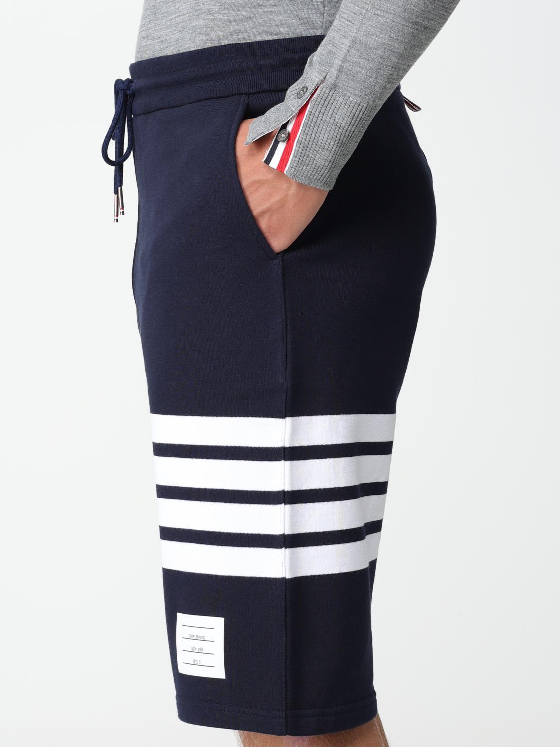 THOM BROWNE ШОРТЫ: Шорты Мужское Thom Browne, Темно-Синий - Img 5