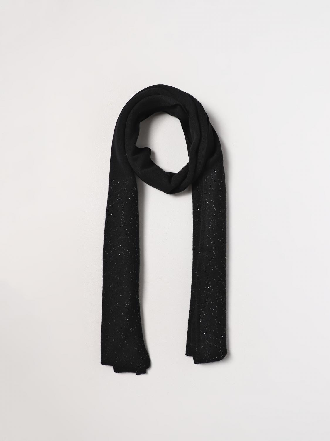 スカーフ FABIANA FILIPPI Woman Scarf Black SAD215A881L800 825 FABIANA FILIPPI: Scarf woman - Black | Fabiana Filippi scarf