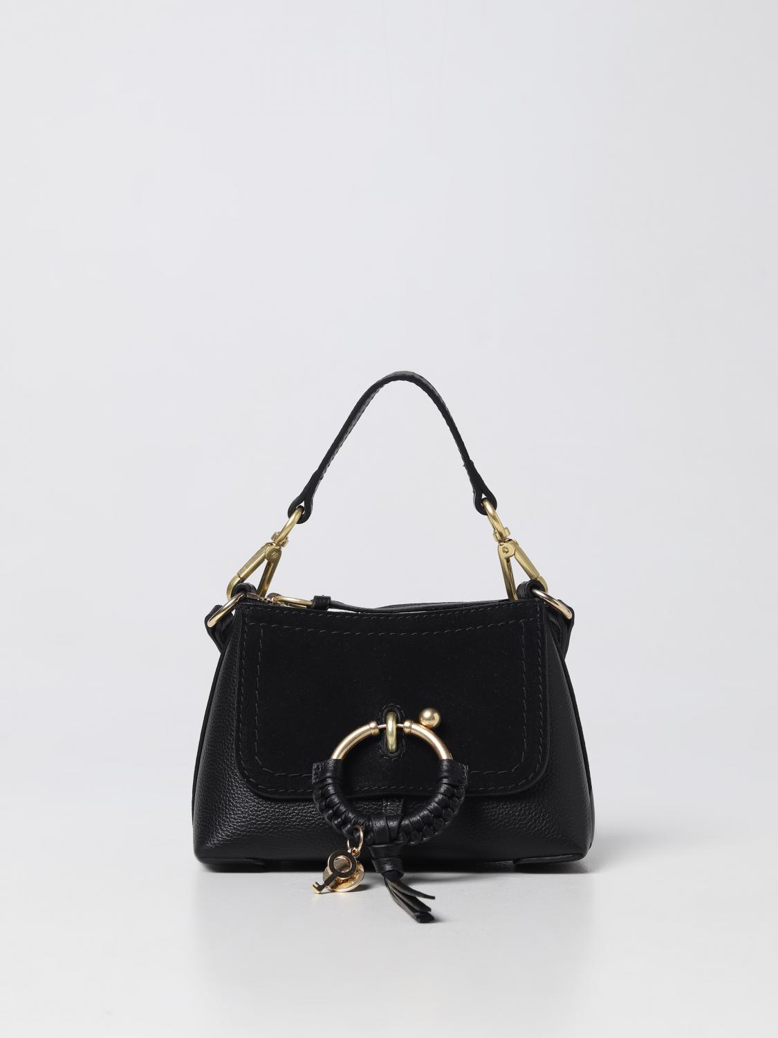 SEE BY CHLOÉ: See by Chloé Joan bag in grained leather