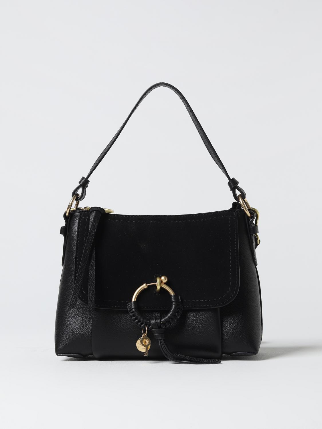 See by Chloé Joan bag in grained leather - Black | CHS17US910330