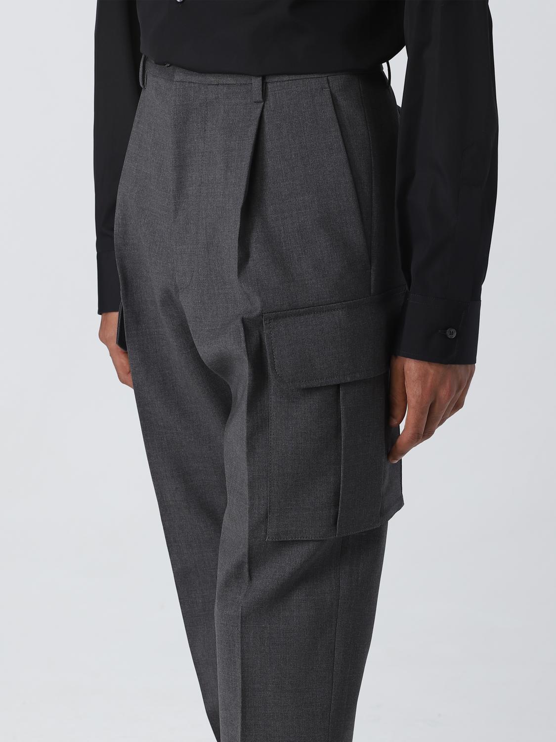 Dsquared2 Outlet: cargo pants in stretch wool - Grey | Dsquared2